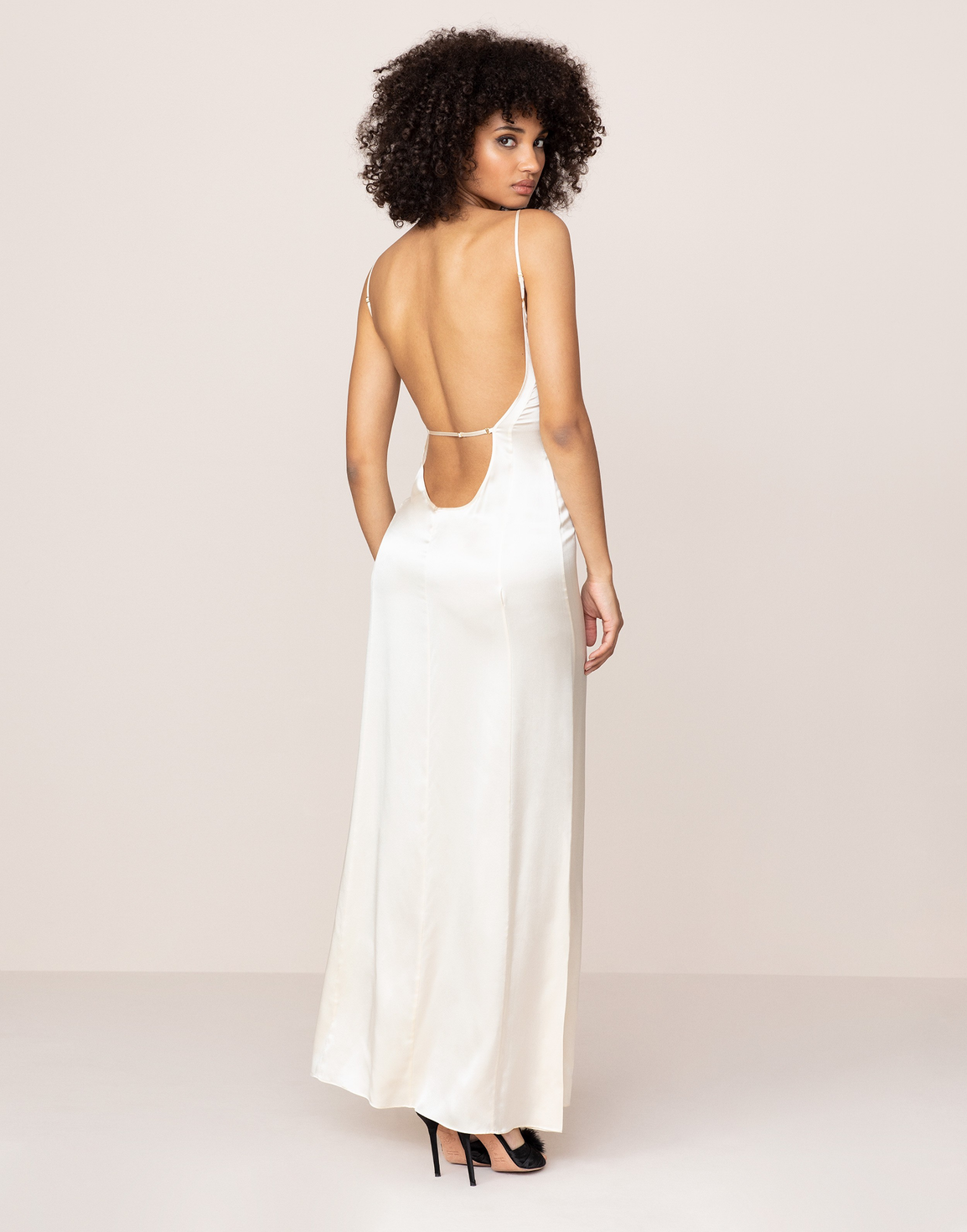Classic PJ Long Slip Ivory | Agent Provocateur
