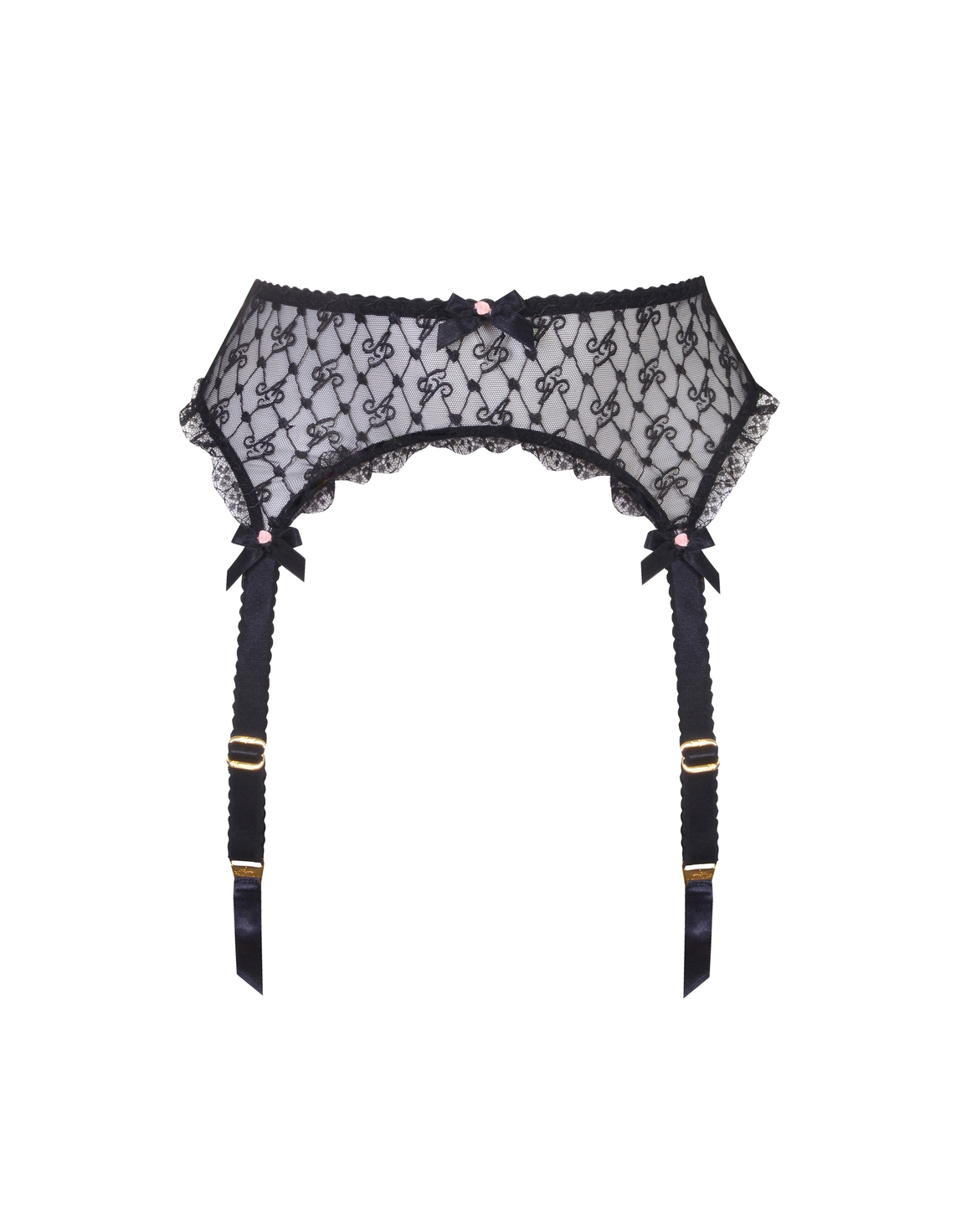 Dorotia Suspender Black | Agent Provocateur