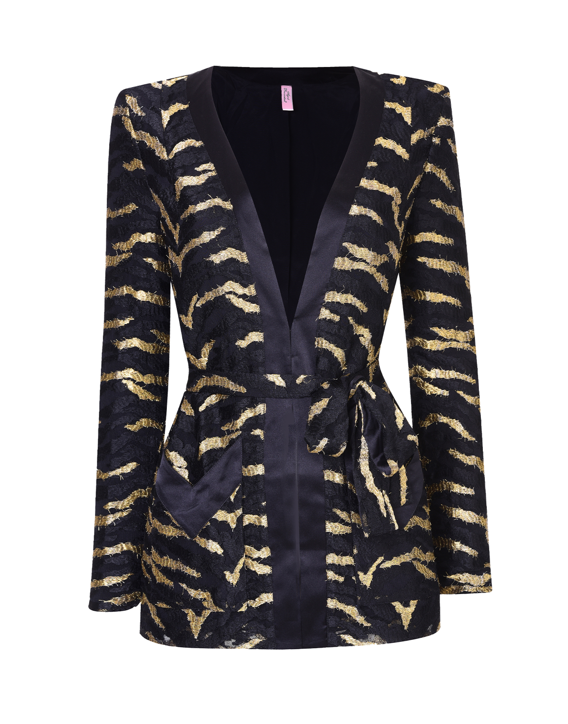 Genevieve Jacket Black/Gold | Agent Provocateur