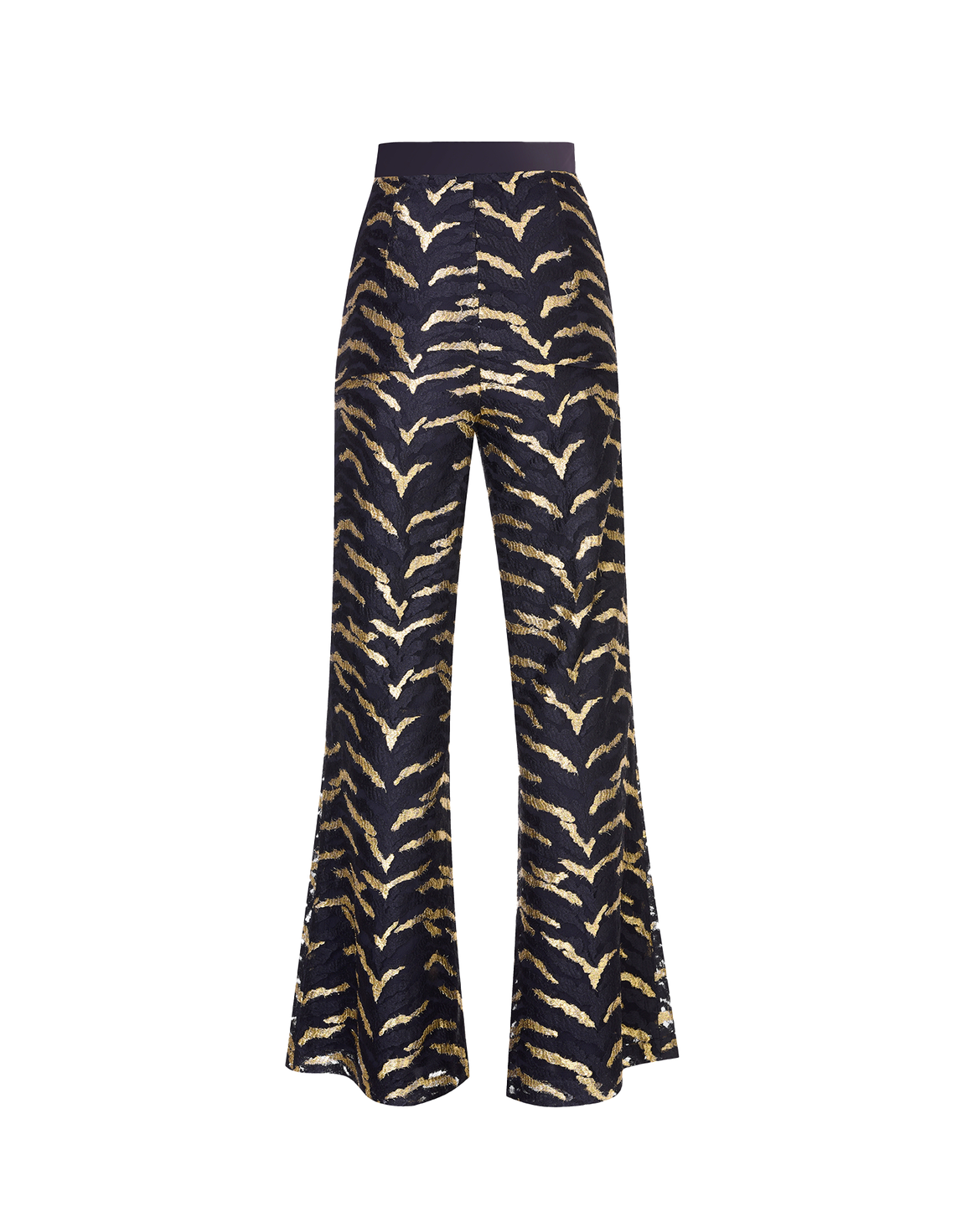 Genevieve Long Trouser Black/Gold | Agent Provocateur