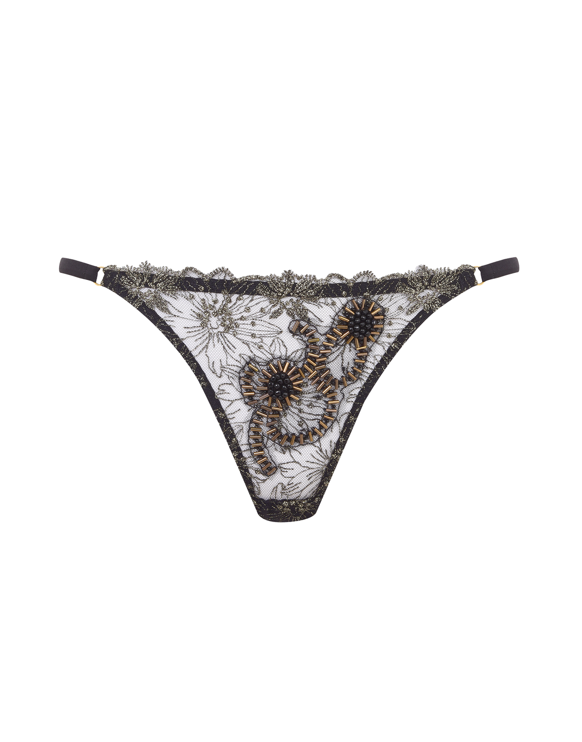 Kimiko Full Brief Black/Gold | Agent Provocateur
