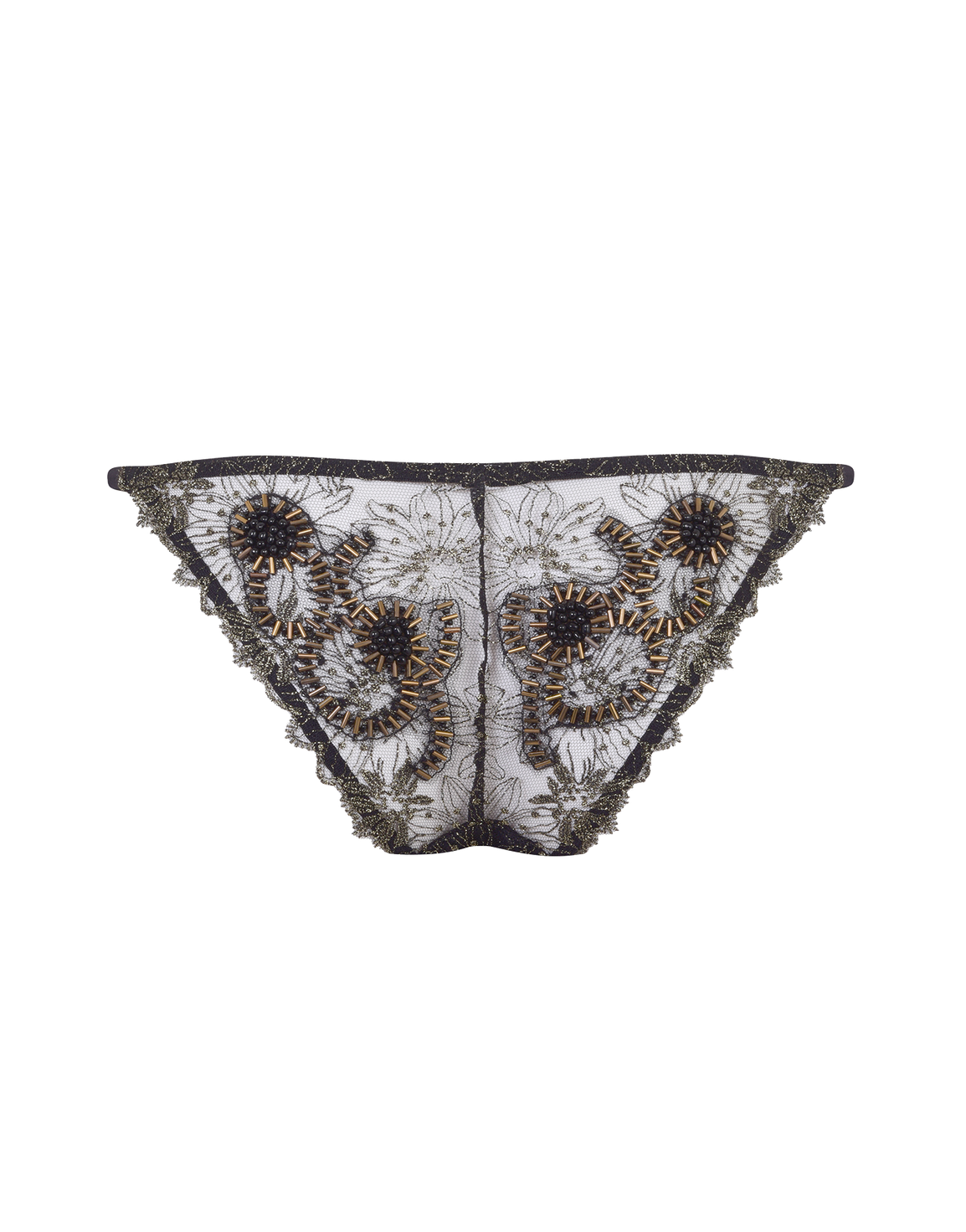 Kimiko Full Brief Black/Gold | Agent Provocateur