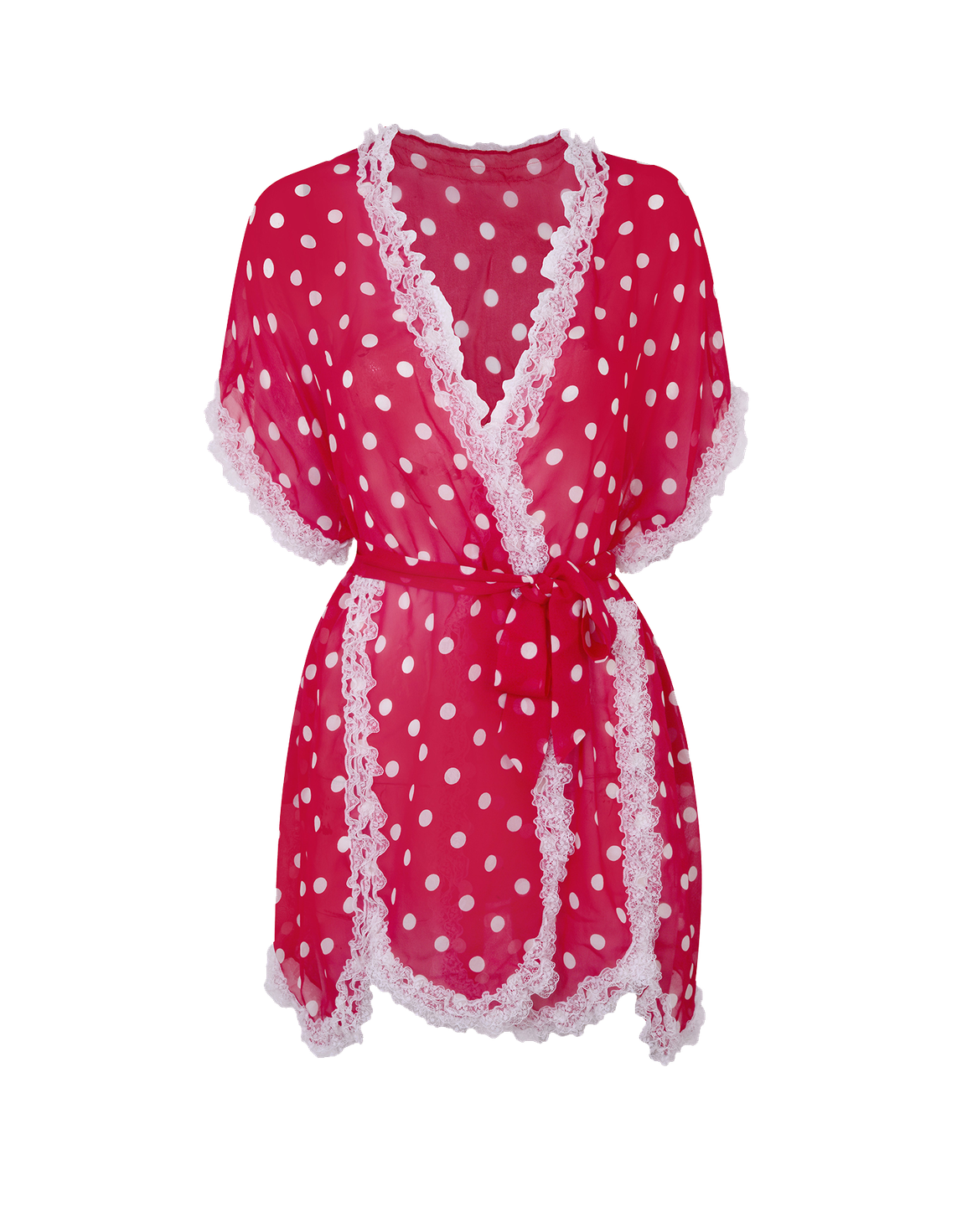 Ismay Short Gown Red | Agent Provocateur