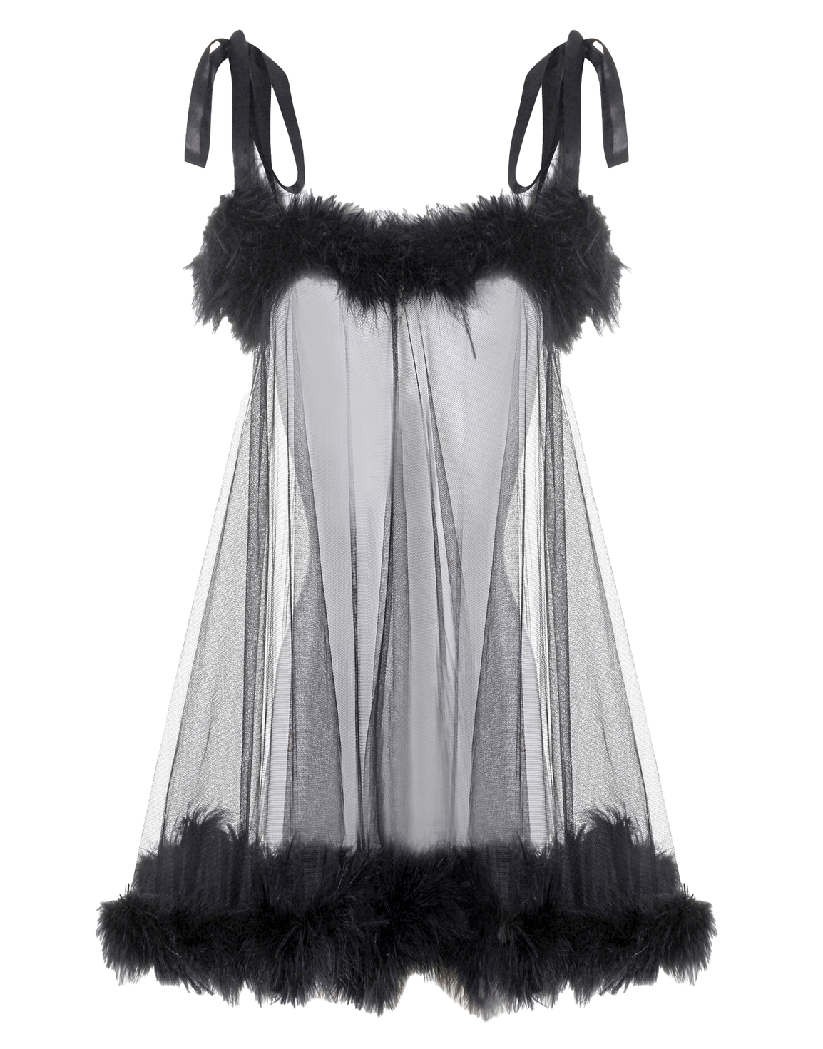 Netania Babydoll Black | Agent Provocateur