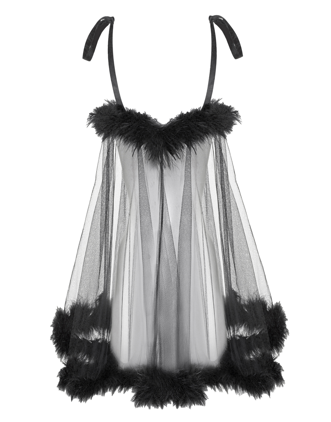 Netania Babydoll Black | Agent Provocateur
