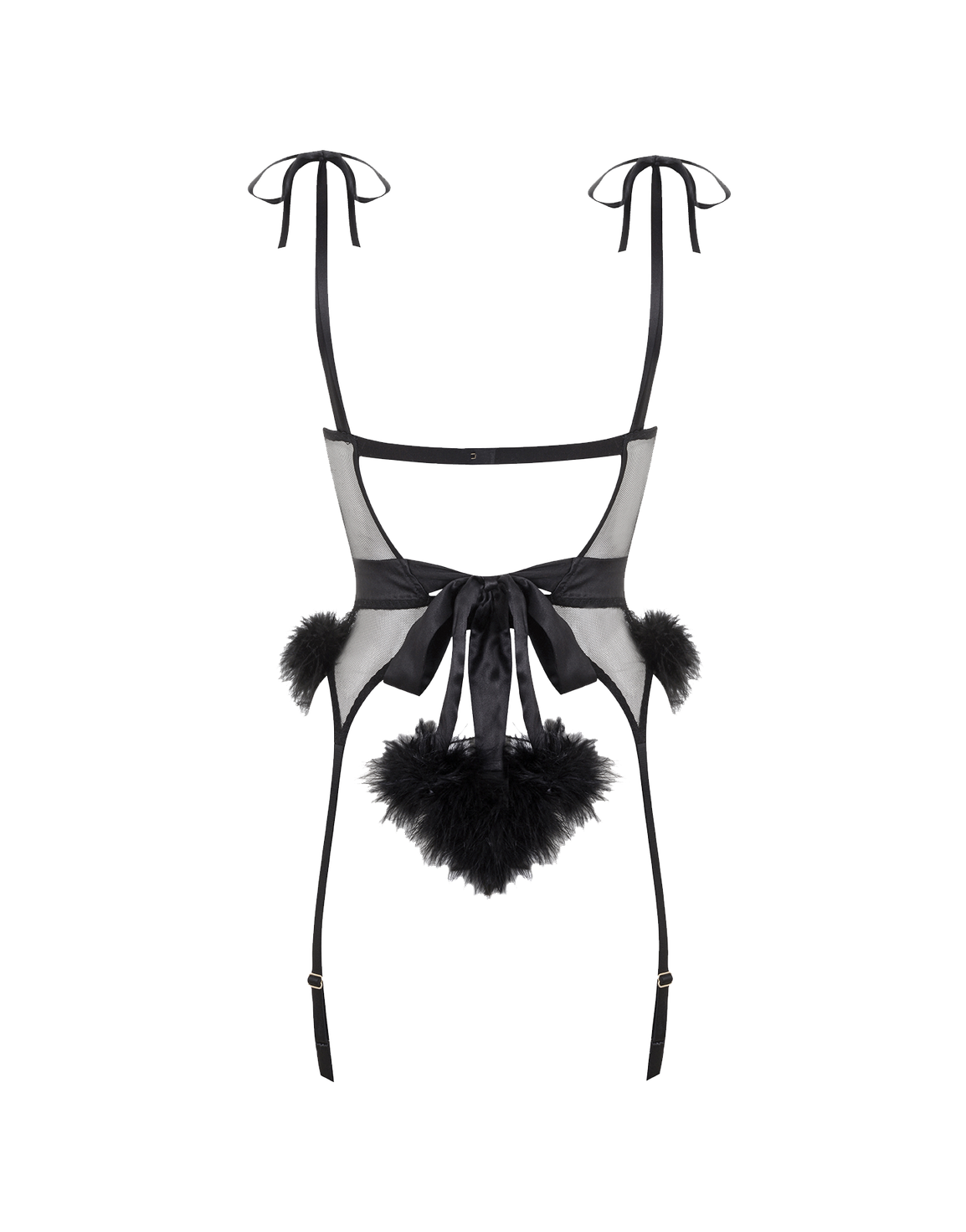 Netania Playsuit Black | Agent Provocateur