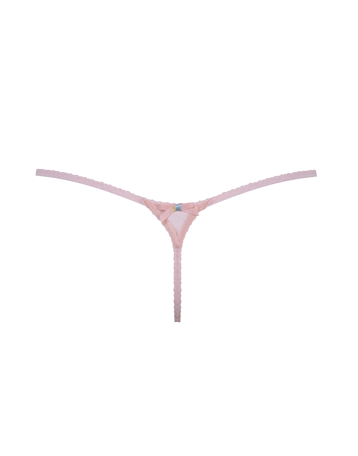 Bethanie Thong Peach/Blue | Agent Provocateur