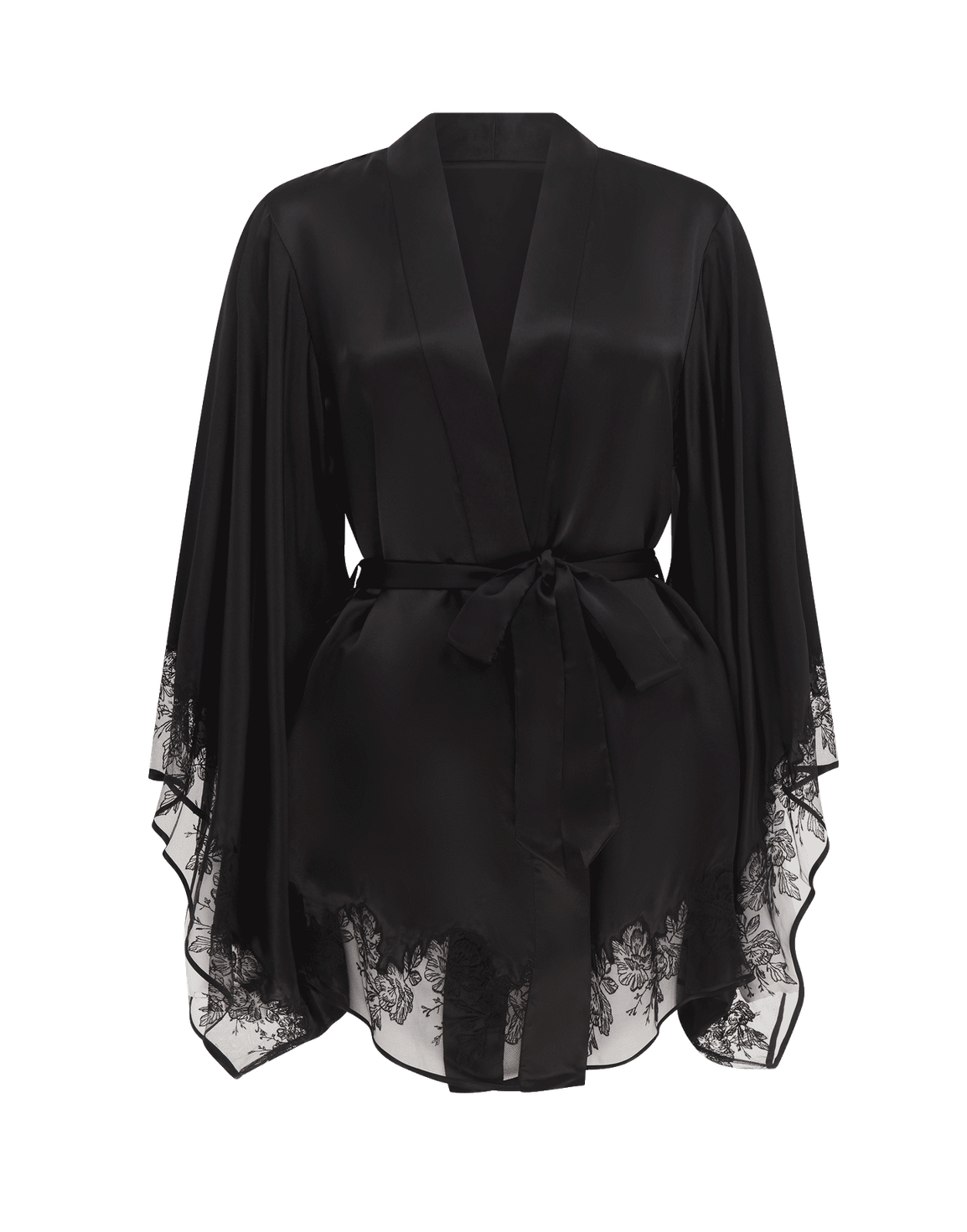 Gloria Kimono Black | Agent Provocateur