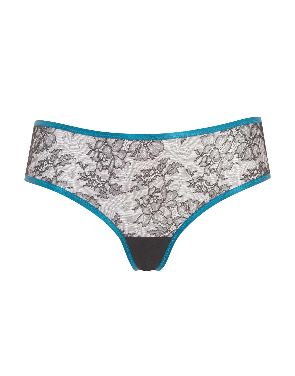 Mariyah Thong Black/Teal | Agent Provocateur