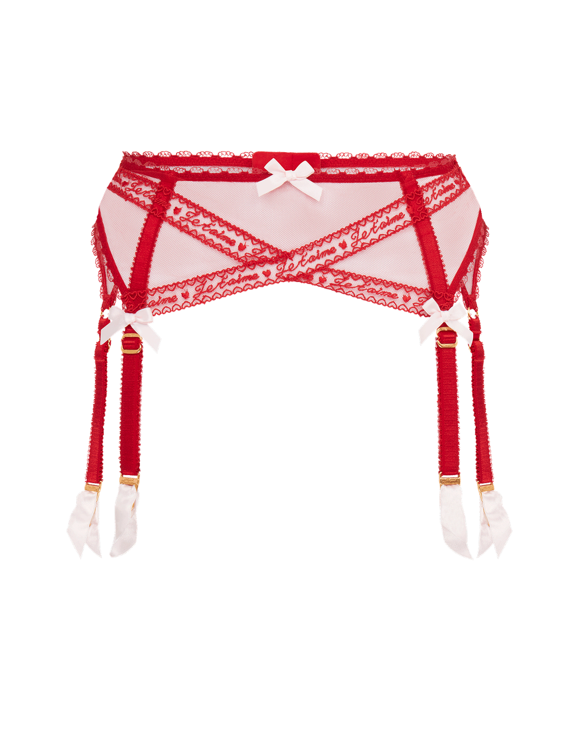 Edita Suspender Red | Agent Provocateur