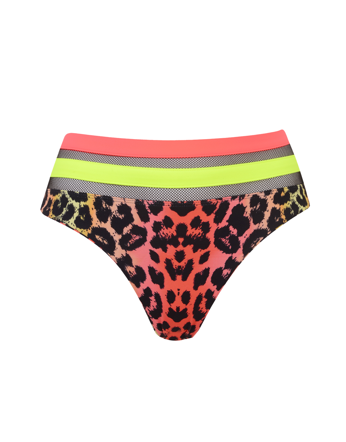 Zenaya Bikini Bottom Leopard/Neon | Agent Provocateur
