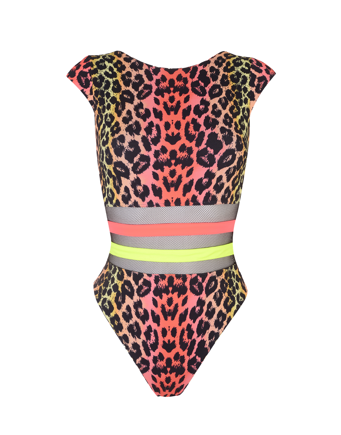 Zenaya Swimsuit Leopard/Neon | Agent Provocateur