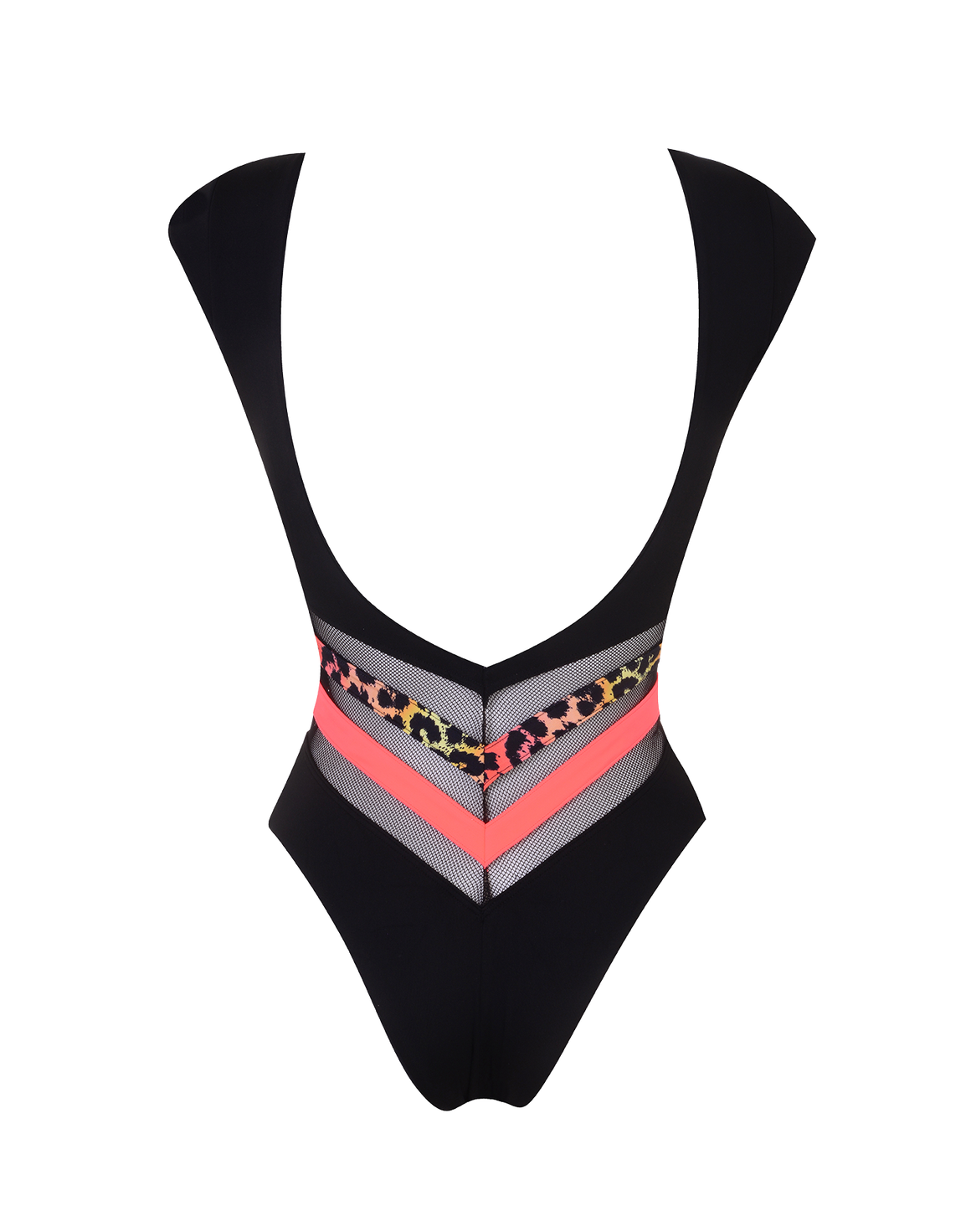 Zenaya Swimsuit Black/Leopard | Agent Provocateur