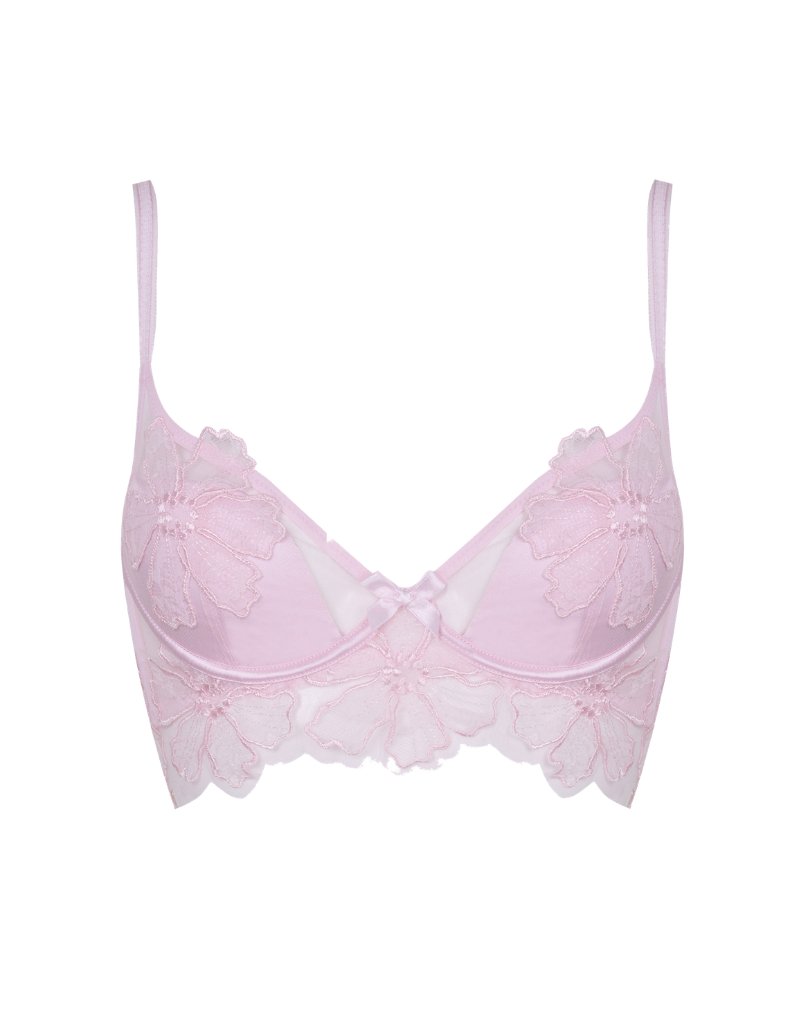 Seraphina Plunge Bra Pink | Agent Provocateur