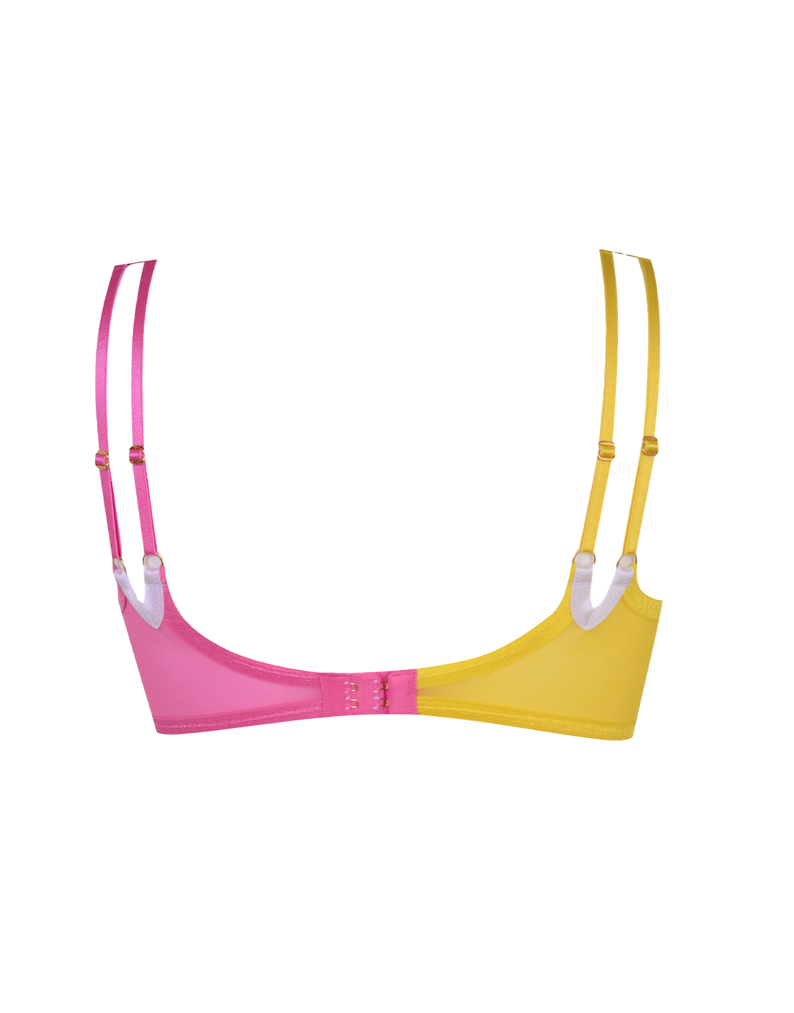 Marty Full Cup Bra Yellow/Pink | Agent Provocateur