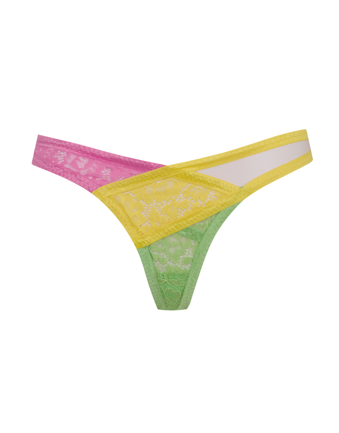 Marty Thong Yellow/Pink | Agent Provocateur