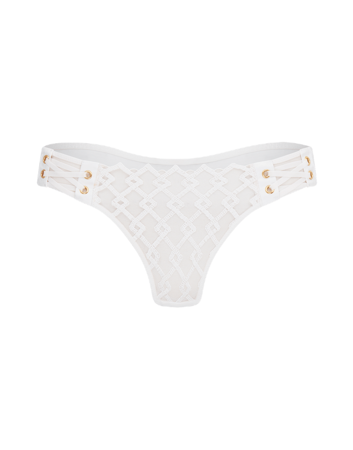 Kadra Thong White/Nude | Agent Provocateur