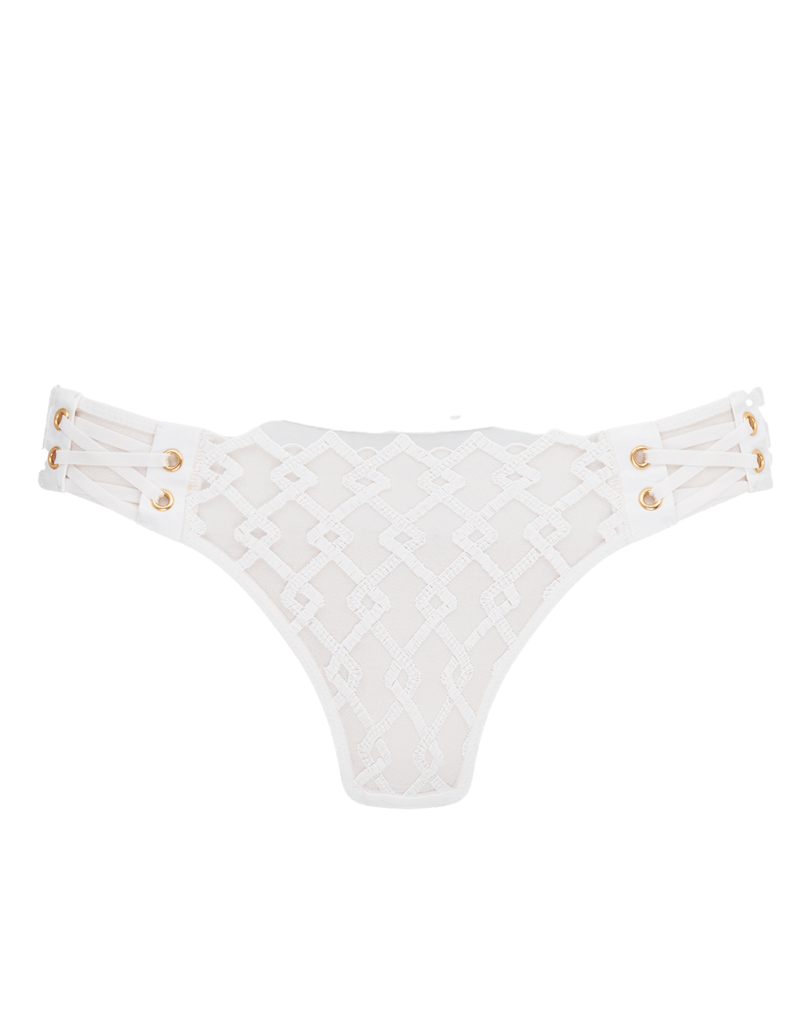 Kadra Thong White/Nude | Agent Provocateur