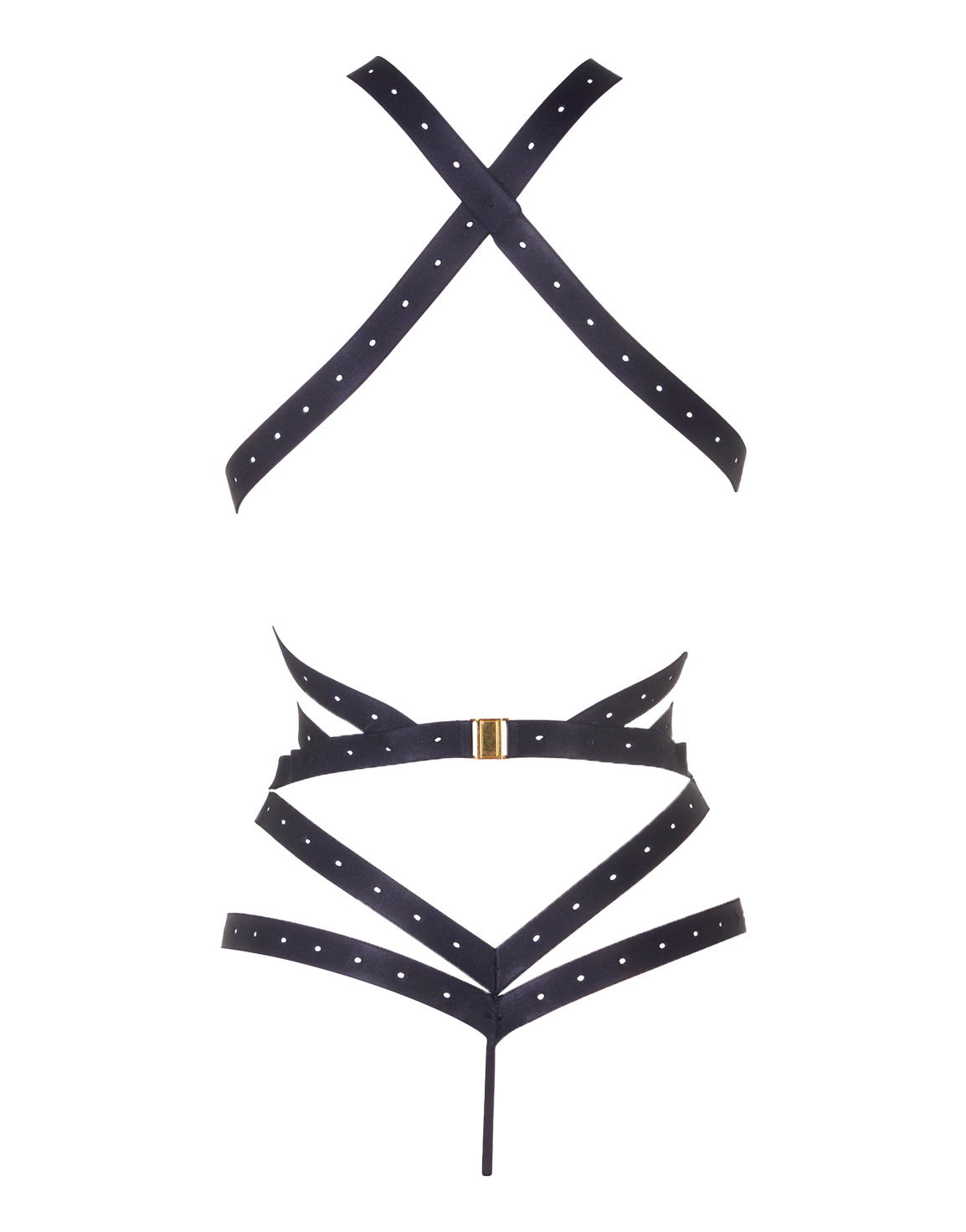 Ozzy Playsuit Black | Agent Provocateur
