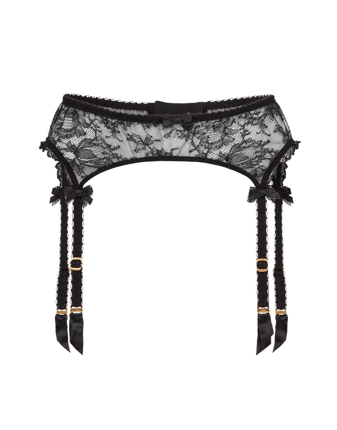 Hinda Suspender Black | Agent Provocateur