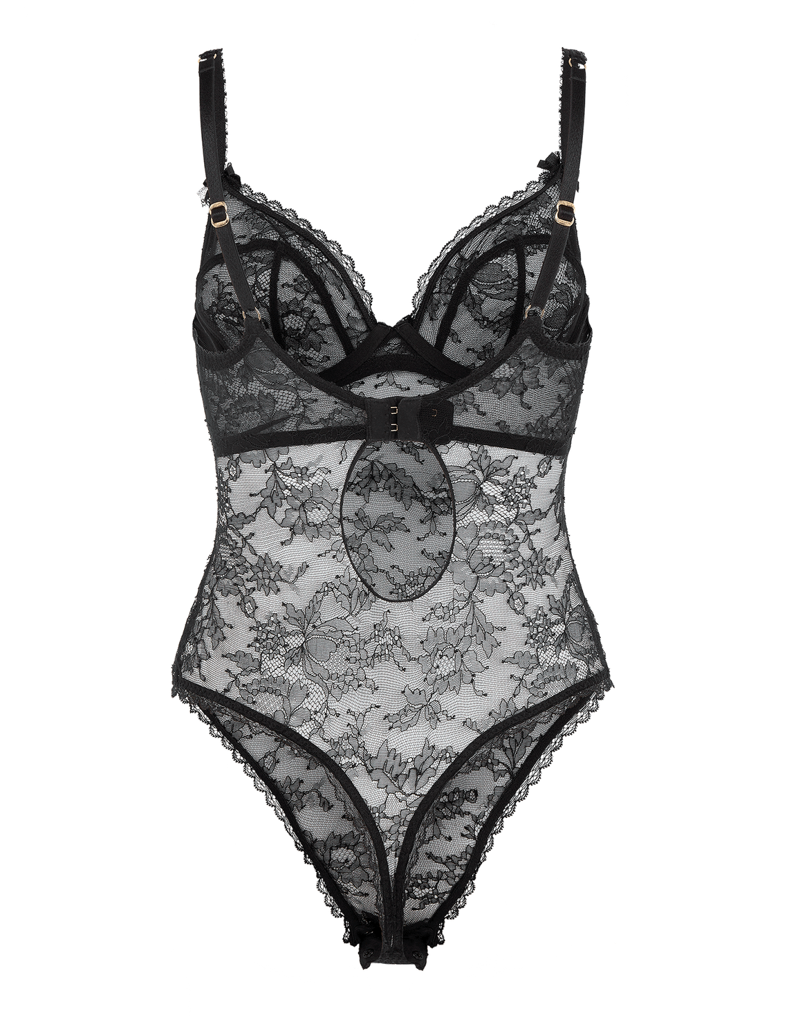 Hinda Bodysuit Black | Agent Provocateur