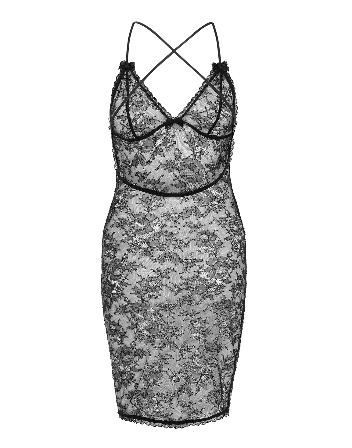 Hinda Slip Black | Agent Provocateur