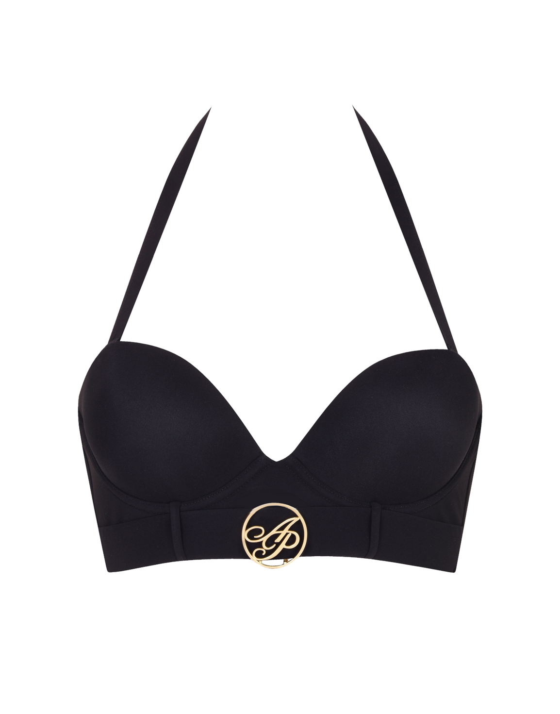 Laurella Strapless Bikini Top Black | Agent Provocateur