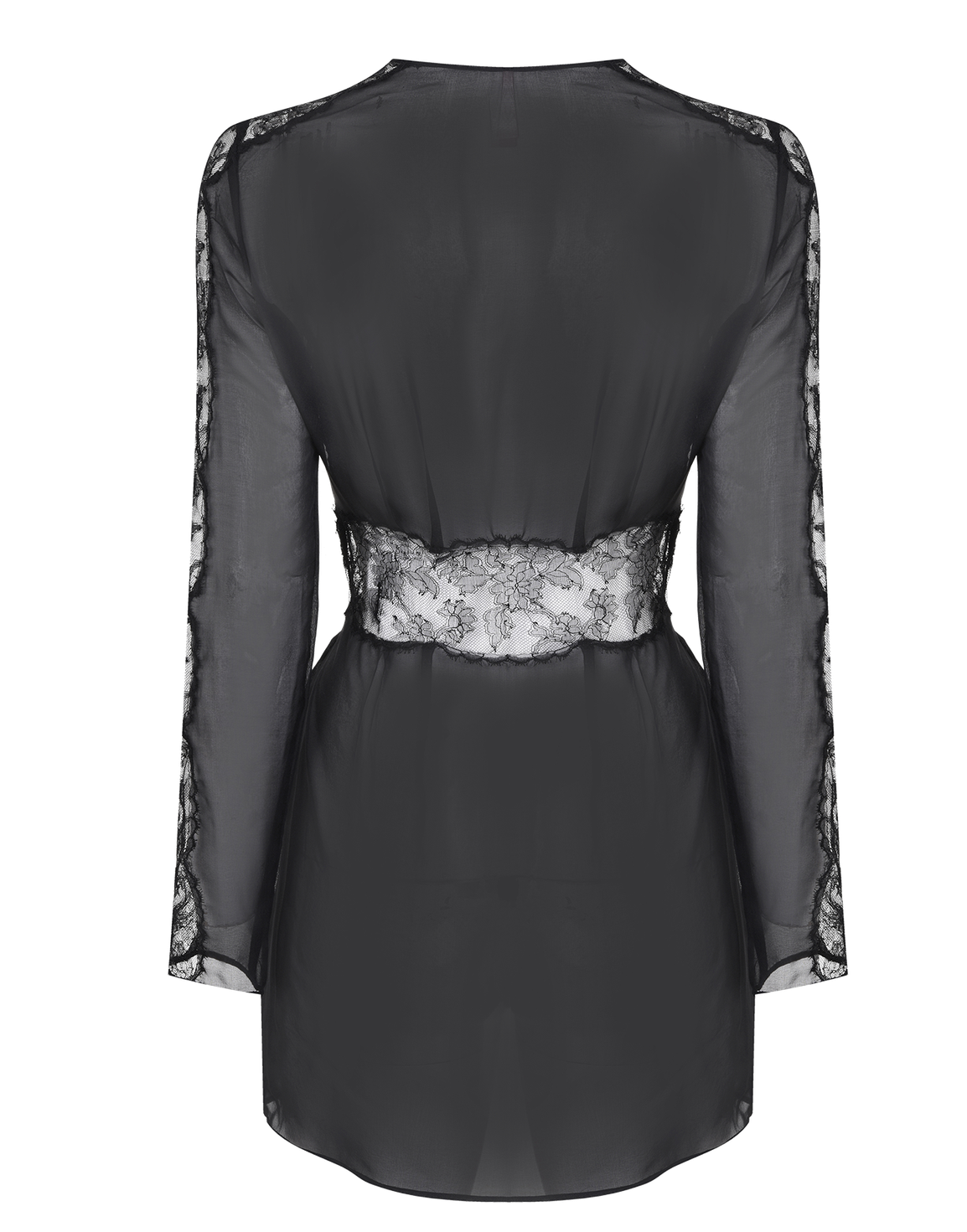 Willa Short Dressing Gown Black | Agent Provocateur