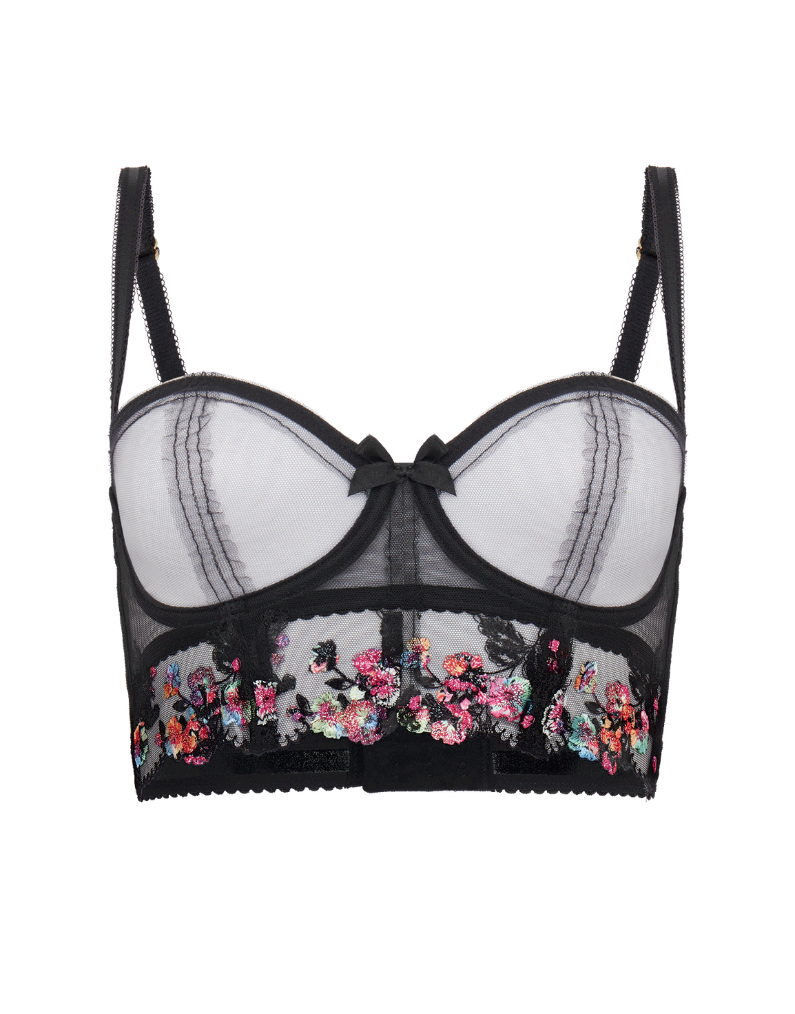 Ivey Bra Black/Multicolour | Agent Provocateur
