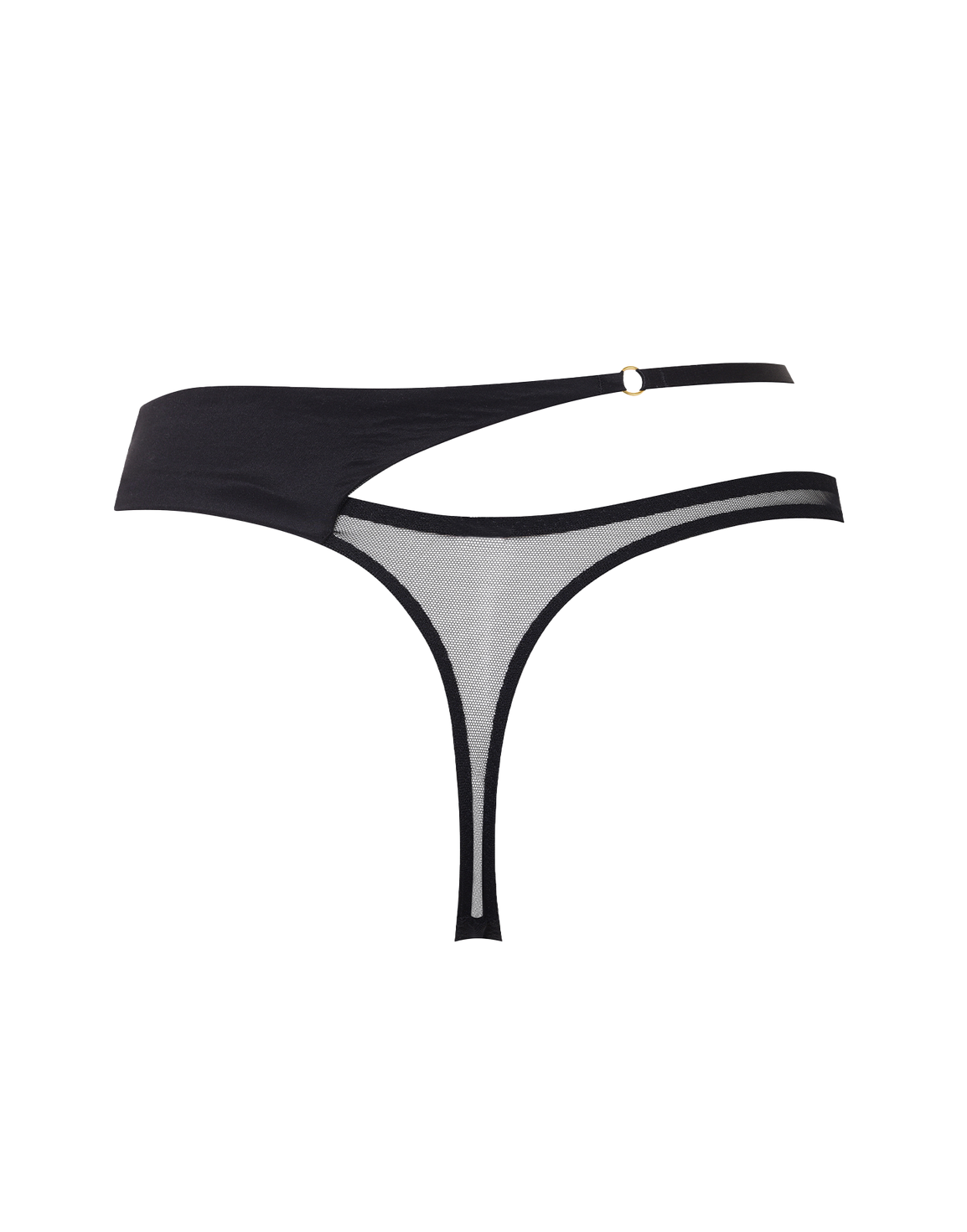 Payton High Waist Thong Black | Agent Provocateur