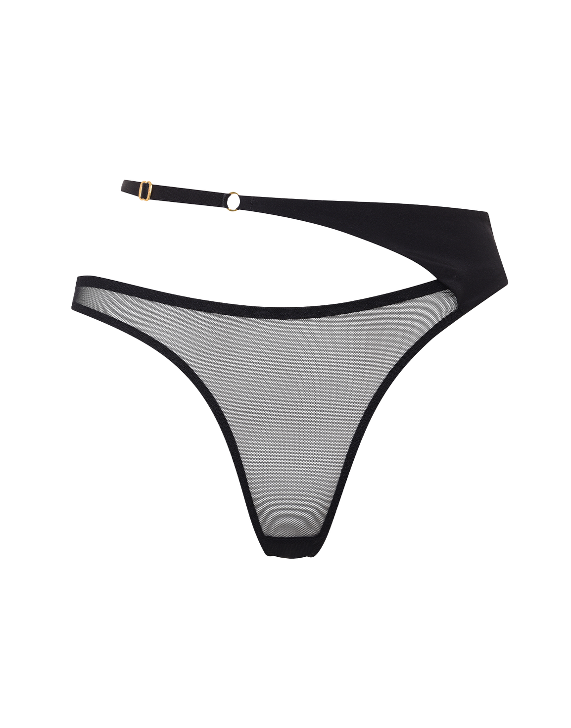Payton High Waist Thong Black | Agent Provocateur