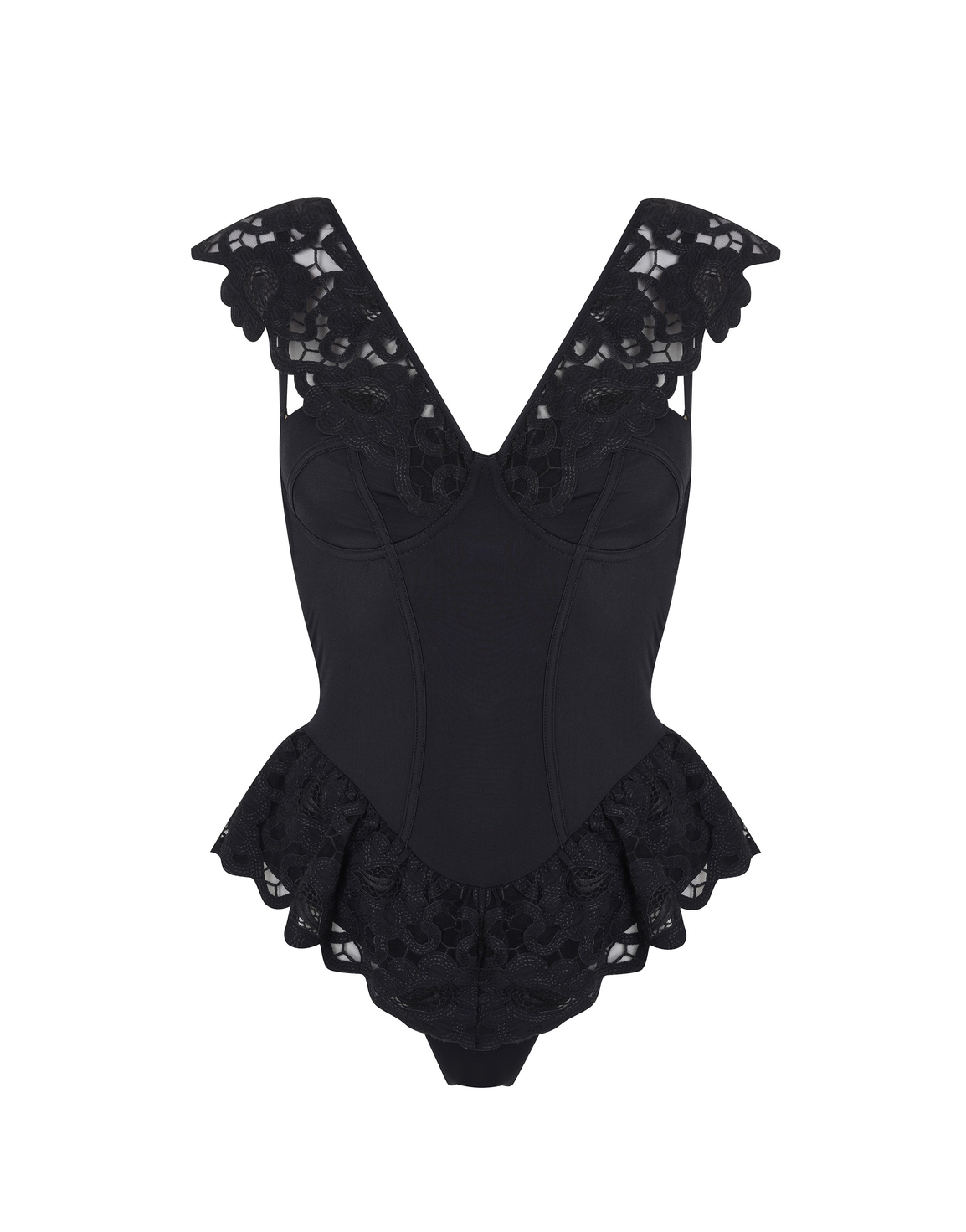 Daize Swimsuit Black | Agent Provocateur