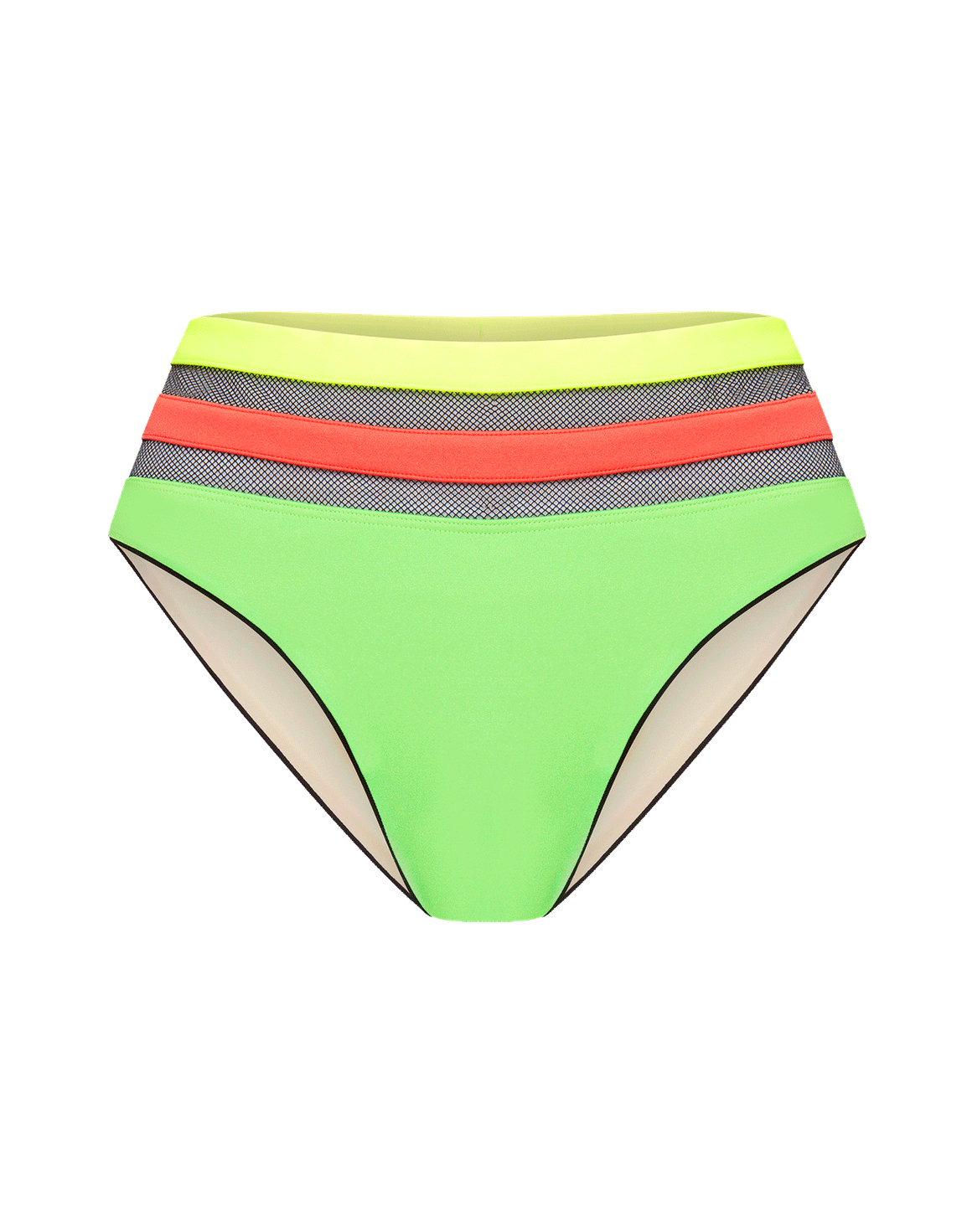 Zenaya Bikini Brief Green/Lilac | Agent Provocateur