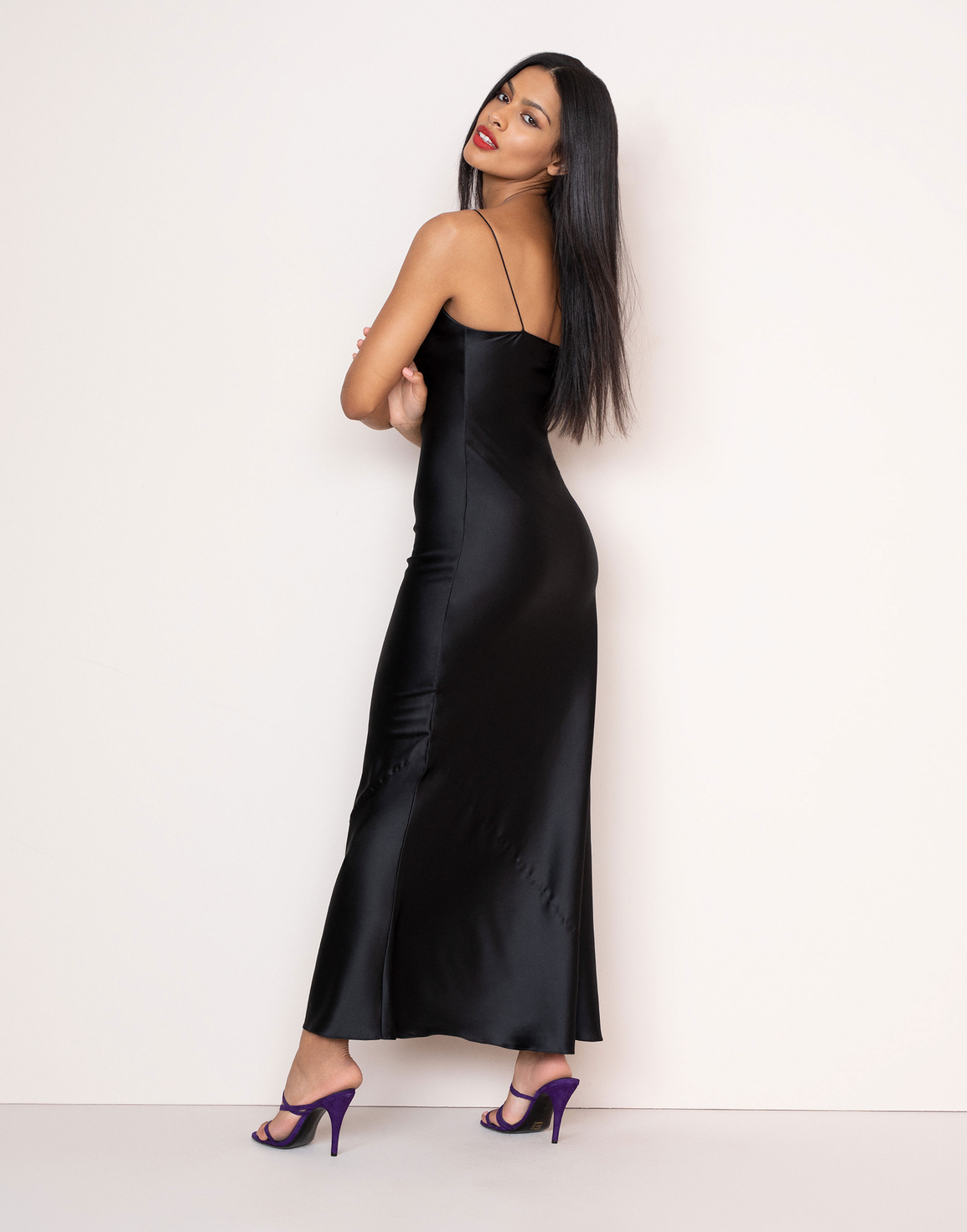 Cozimia Long Slip Black | Agent Provocateur