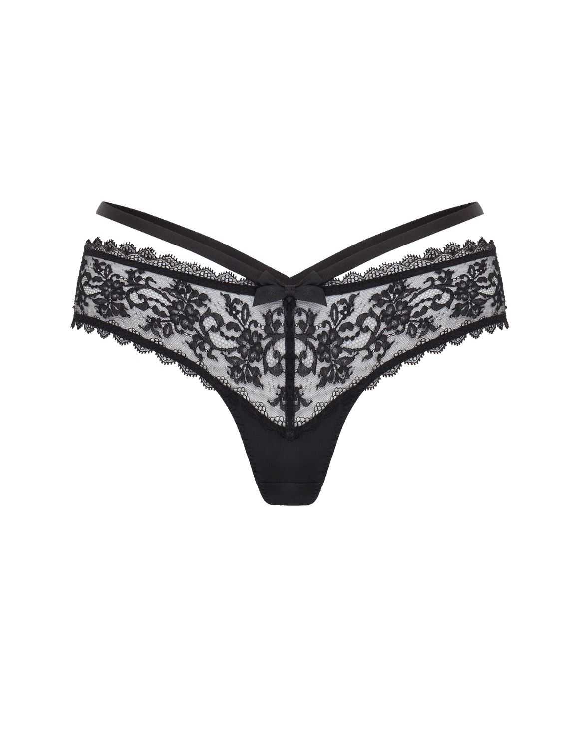 Foxi Thong Black | Agent Provocateur