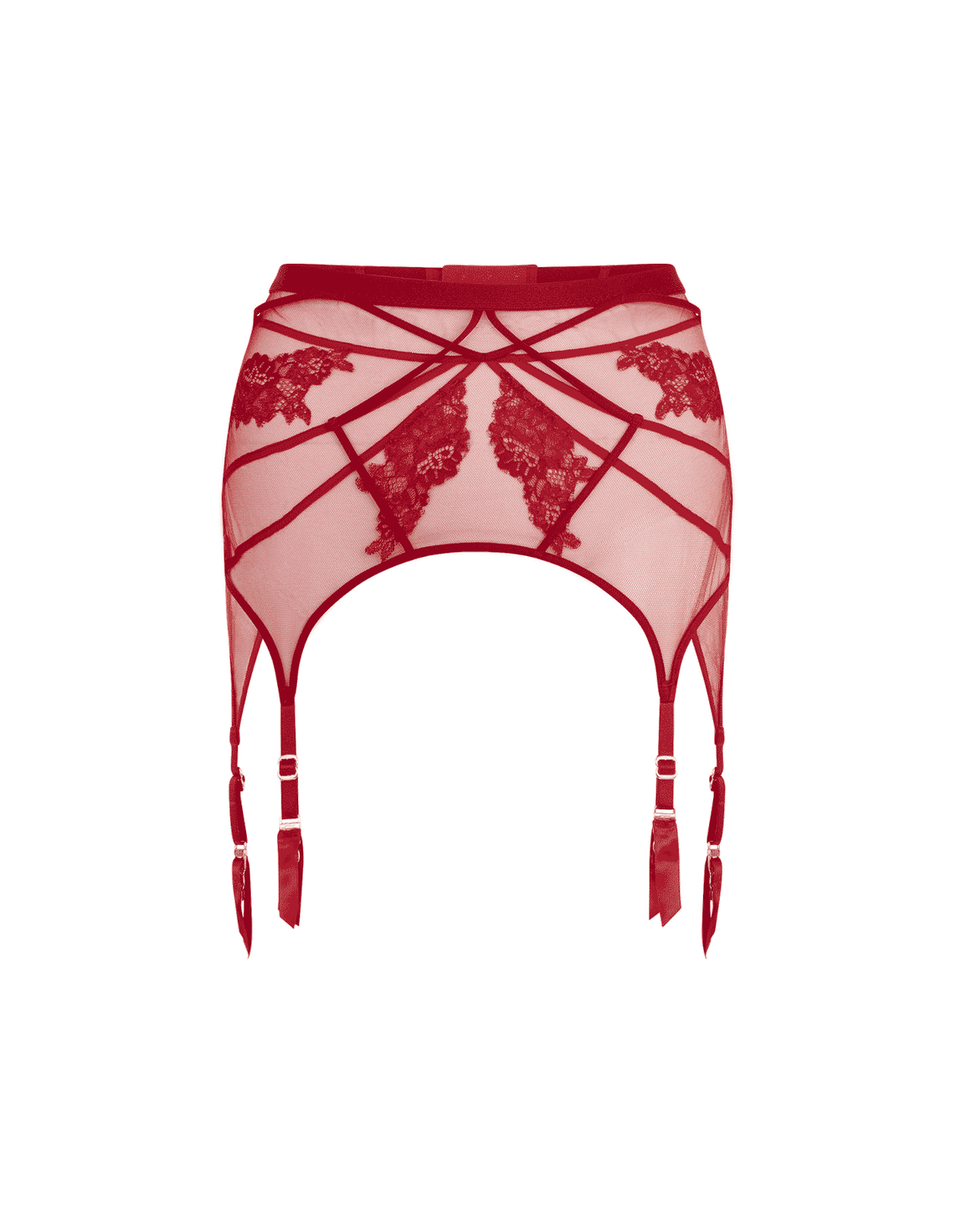 Demelza Suspender Red | Agent Provocateur