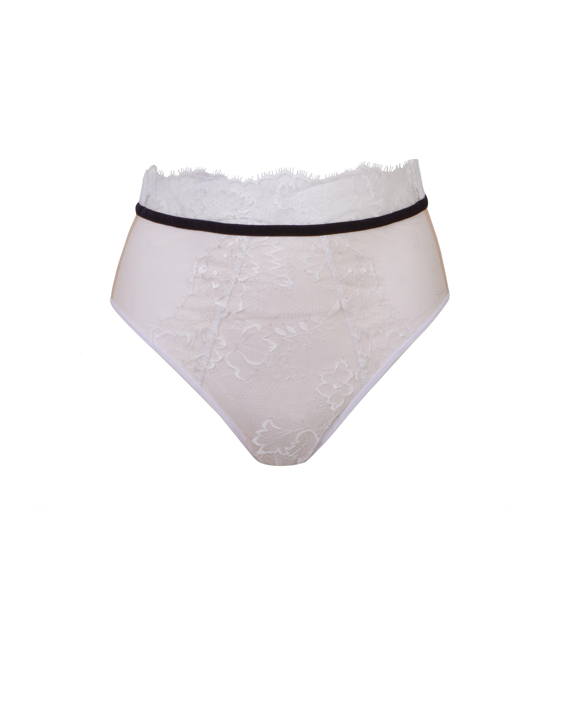 Parker High Waisted Brief Ivory | Agent Provocateur