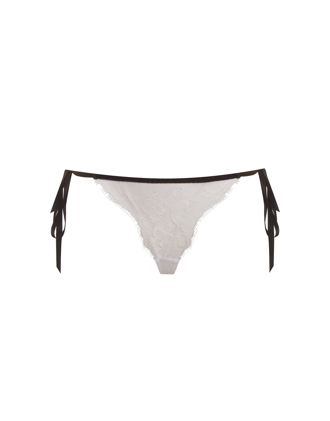 Parker Tie Side Thong Ivory | Agent Provocateur