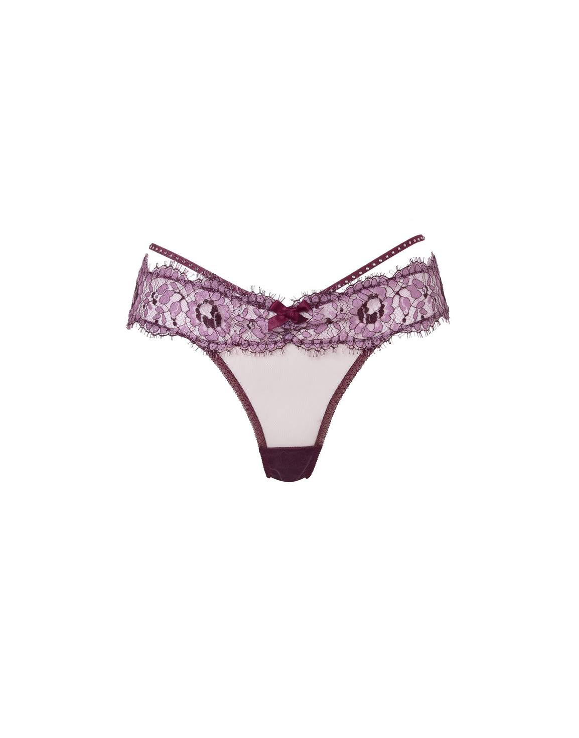 Agnese Thong Purple | Agent Provocateur