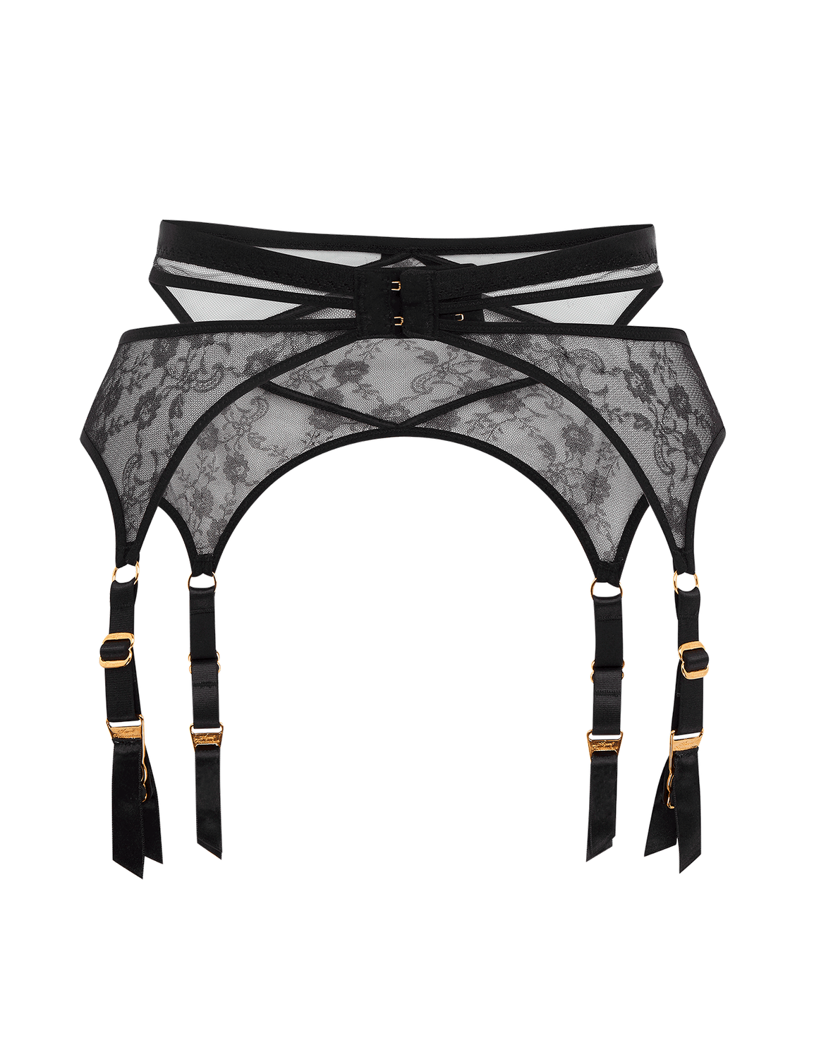 Iza Suspender Black | Agent Provocateur