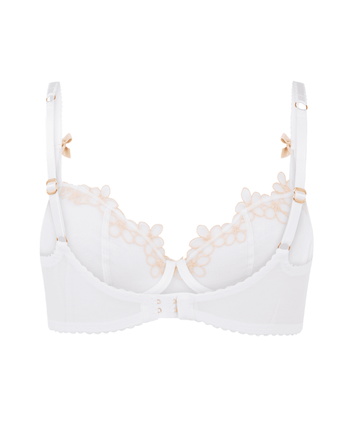 Maybelle Balconette Underwired Bra White | Agent Provocateur