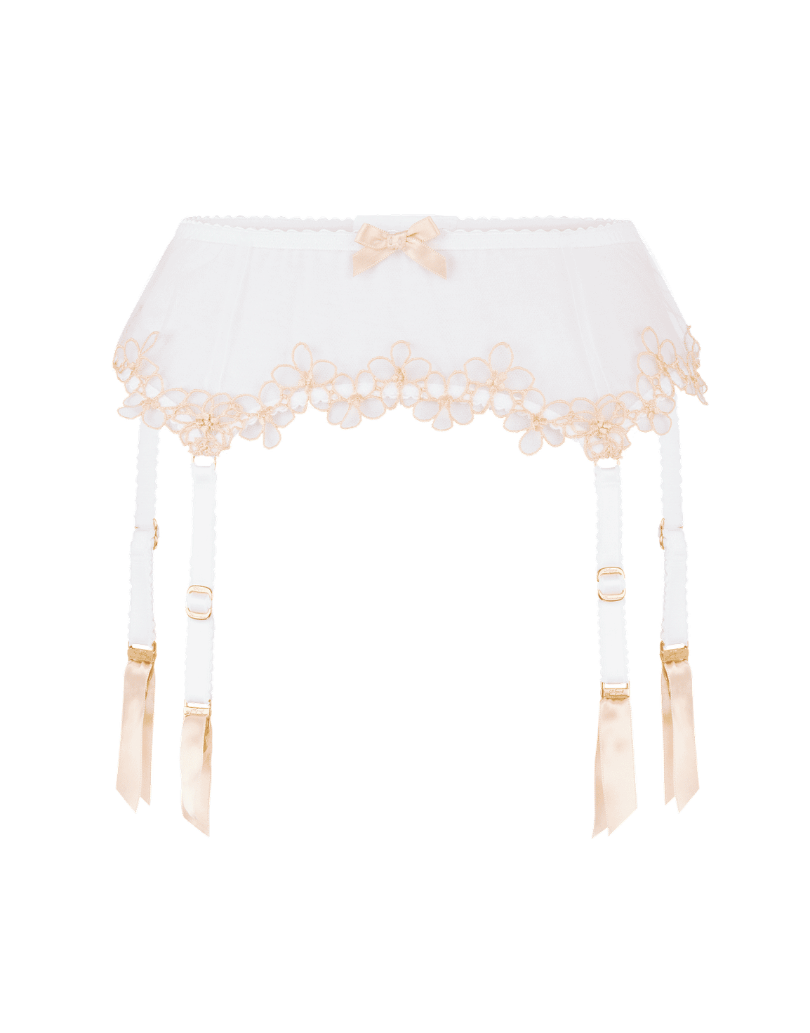Maybelle Suspender White | Agent Provocateur