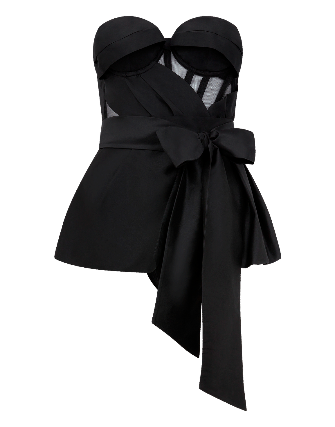 Avah Corset Body Black | Agent Provocateur