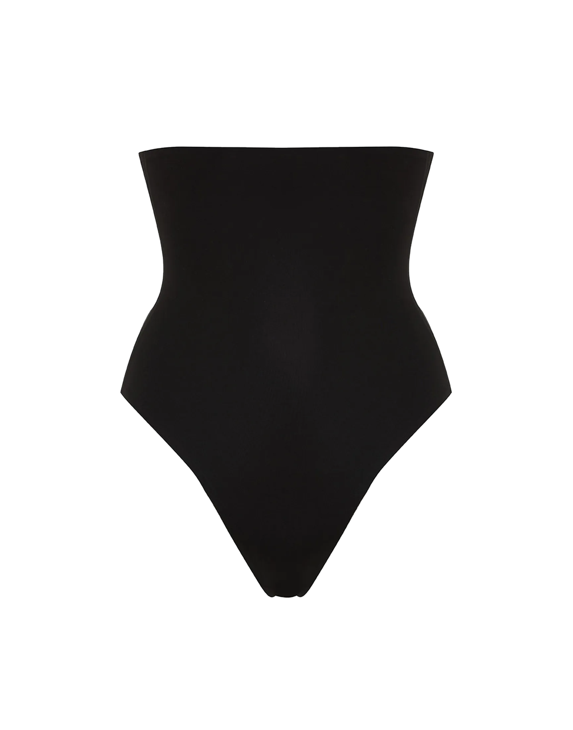 Dion High Waisted Sculpting Thong Black | Agent Provocateur