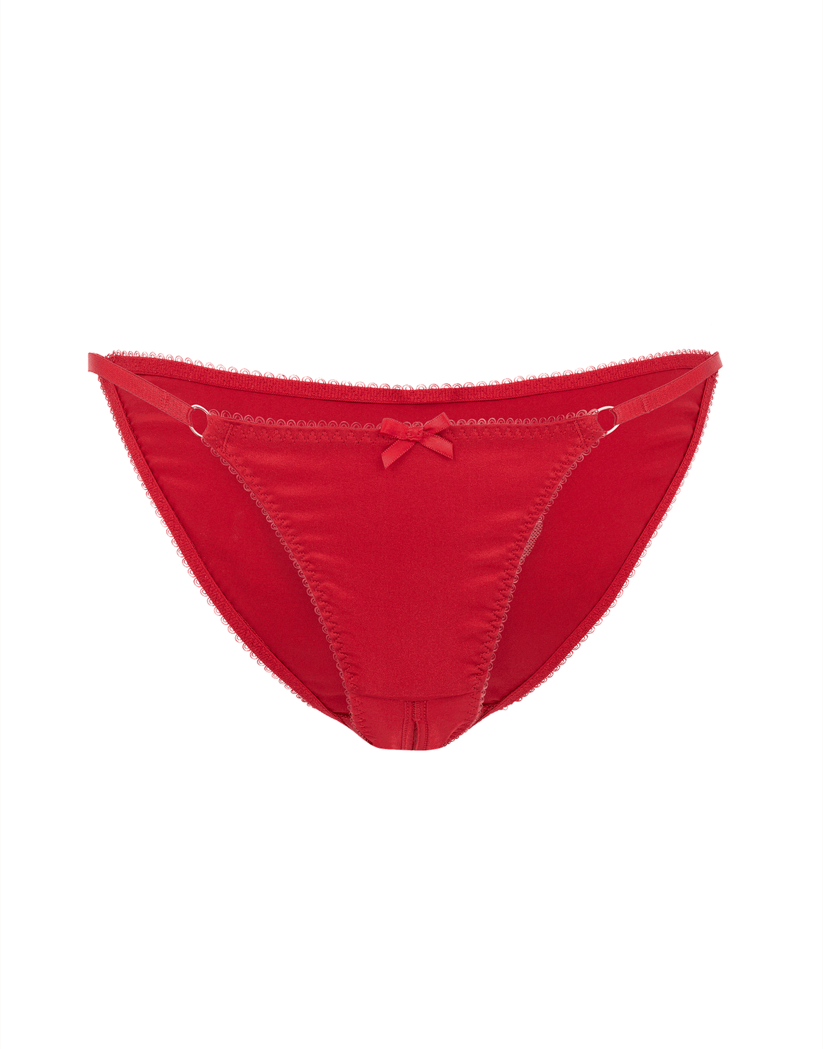 ETTIE SILK OUVERT Red | Agent Provocateur