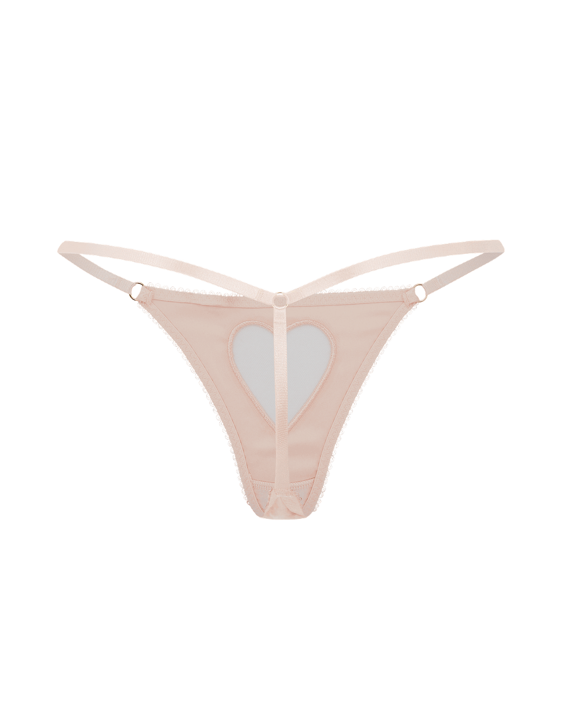 ETTIE SILK THONG Pink | Agent Provocateur