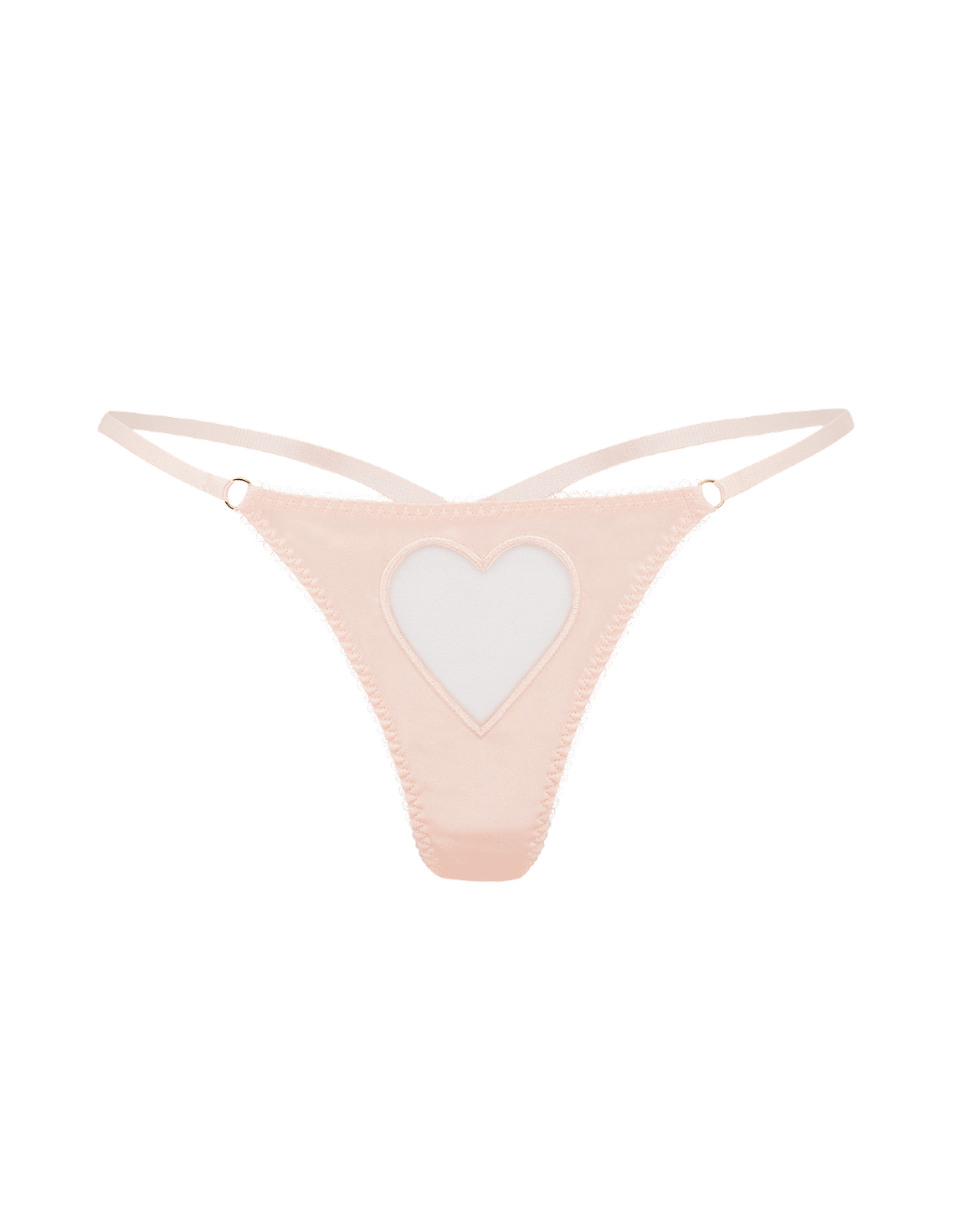 ETTIE SILK THONG Pink | Agent Provocateur