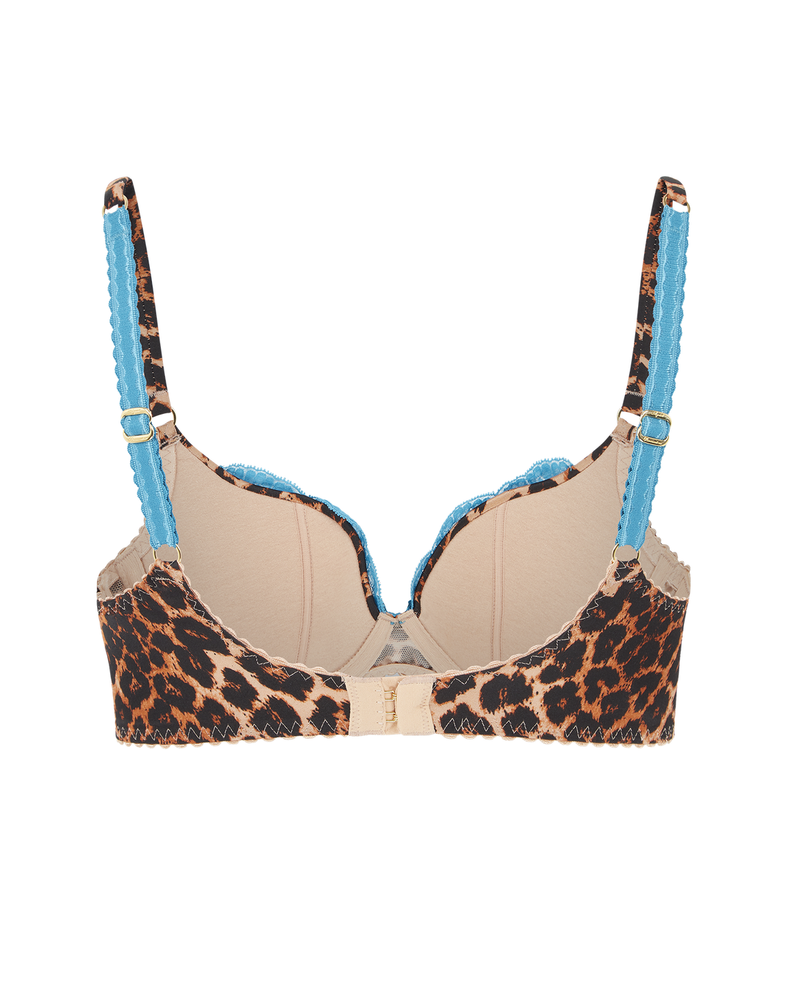 Molly Plunge Underwired Bra Leopard | Agent Provocateur