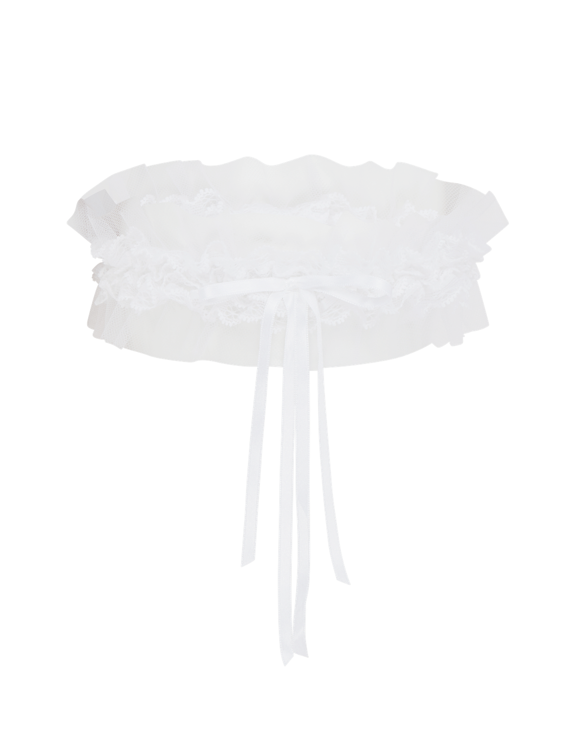 Hinda Garter White | Agent Provocateur