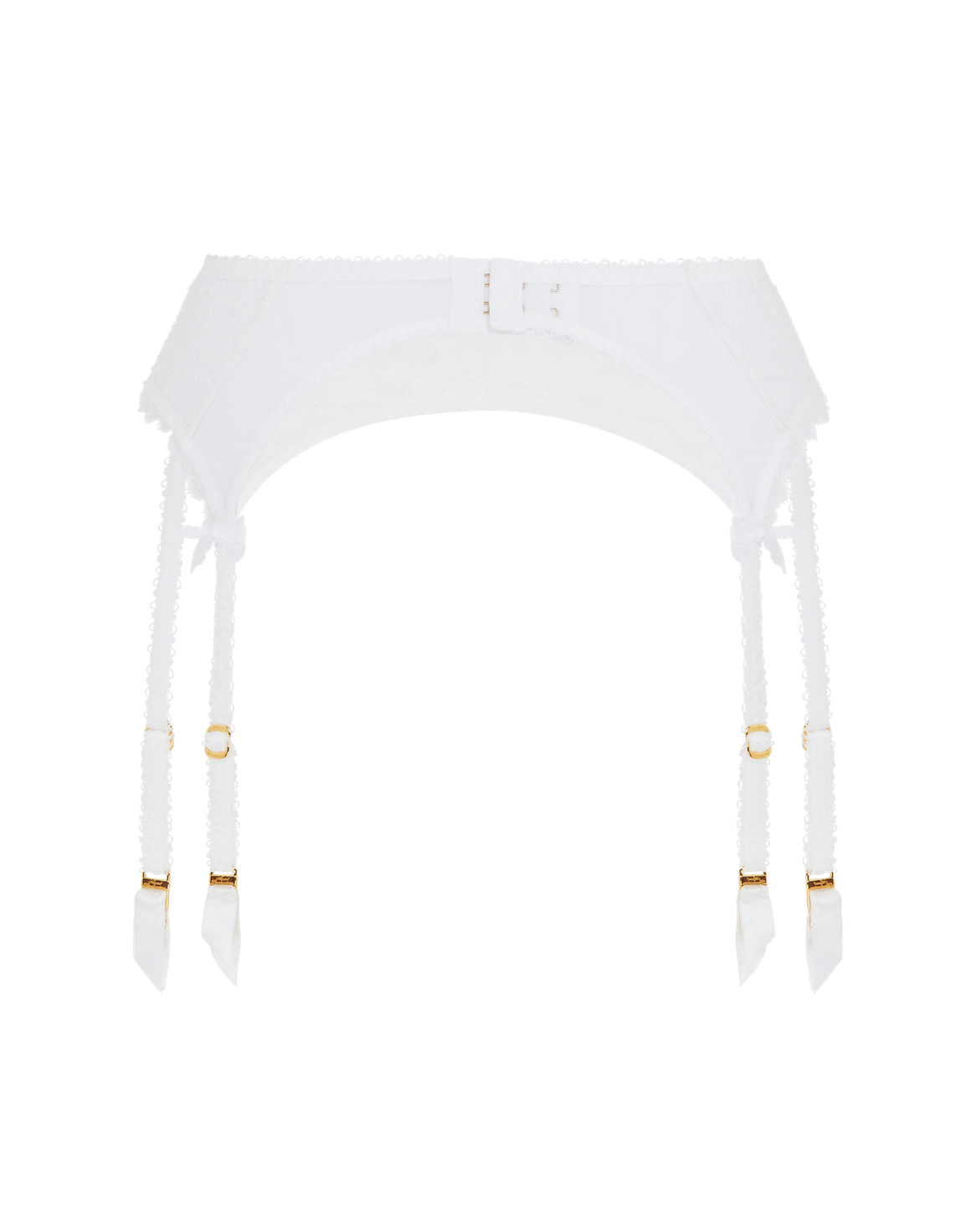 Hinda Suspender White | Agent Provocateur